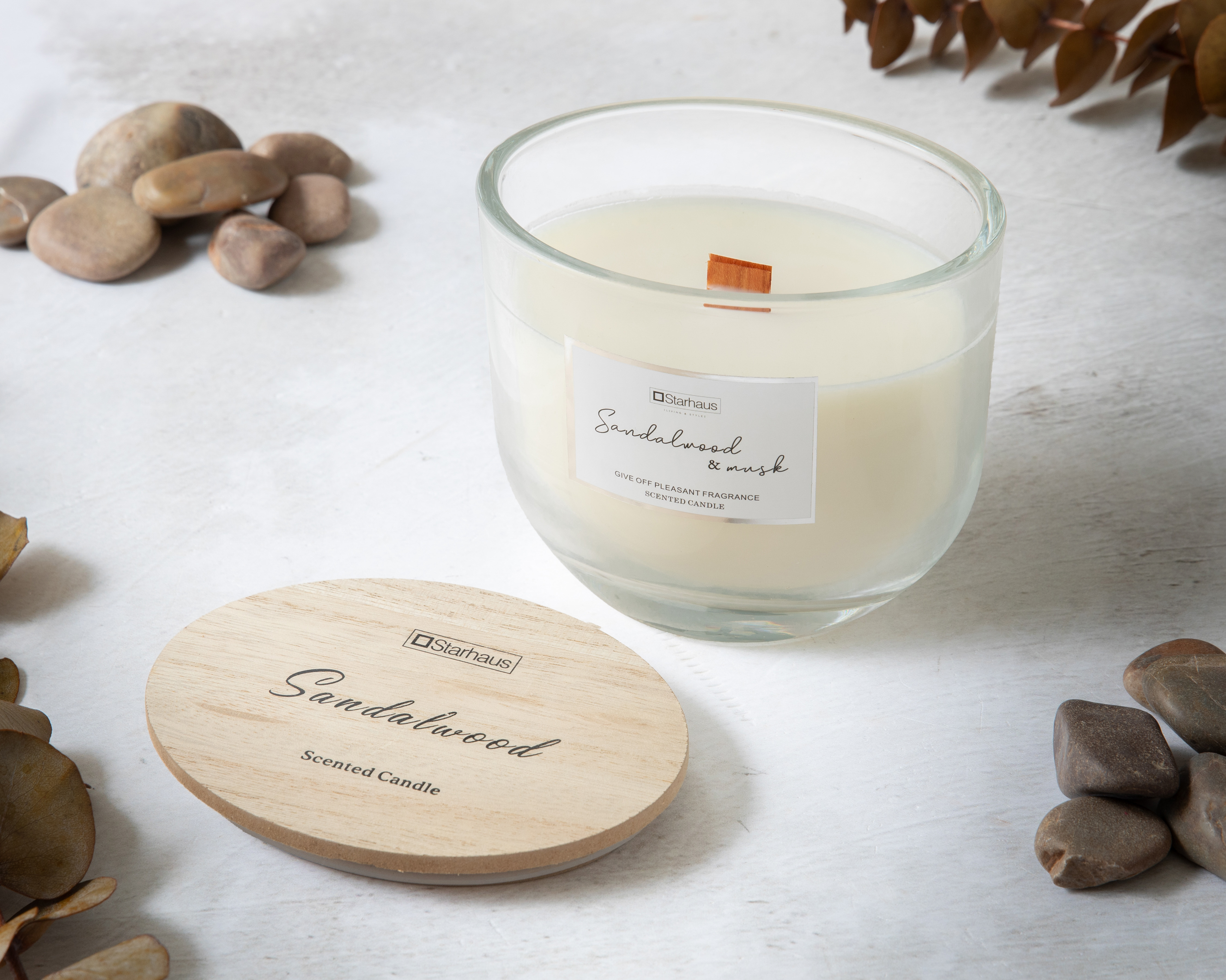 Foto 5 pulgar | Foto 4 | Vela Aromática Sandalwood & Musk