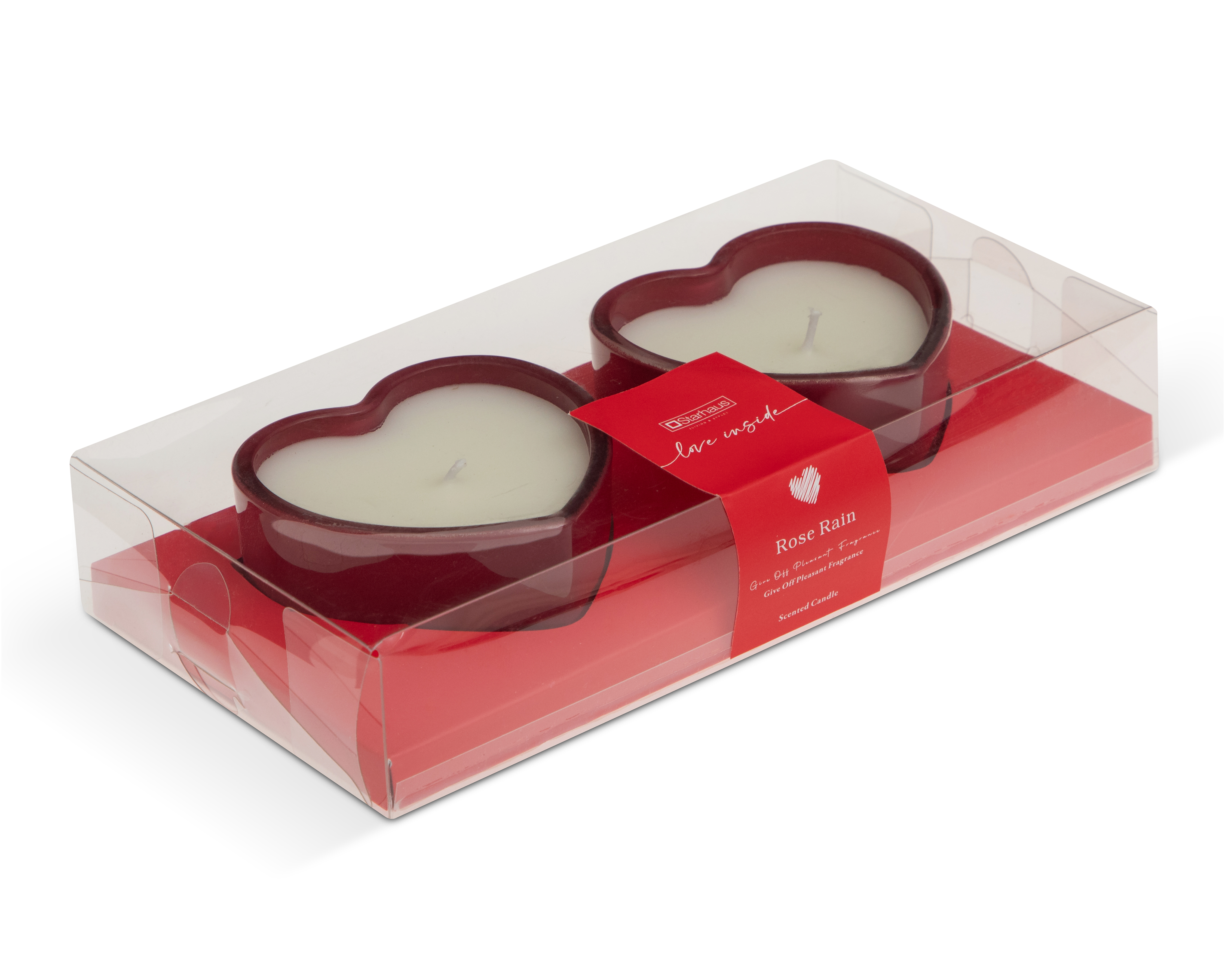 Foto 2 | Foto 2 | Vela Decorativa Rain for Rose 2 Piezas