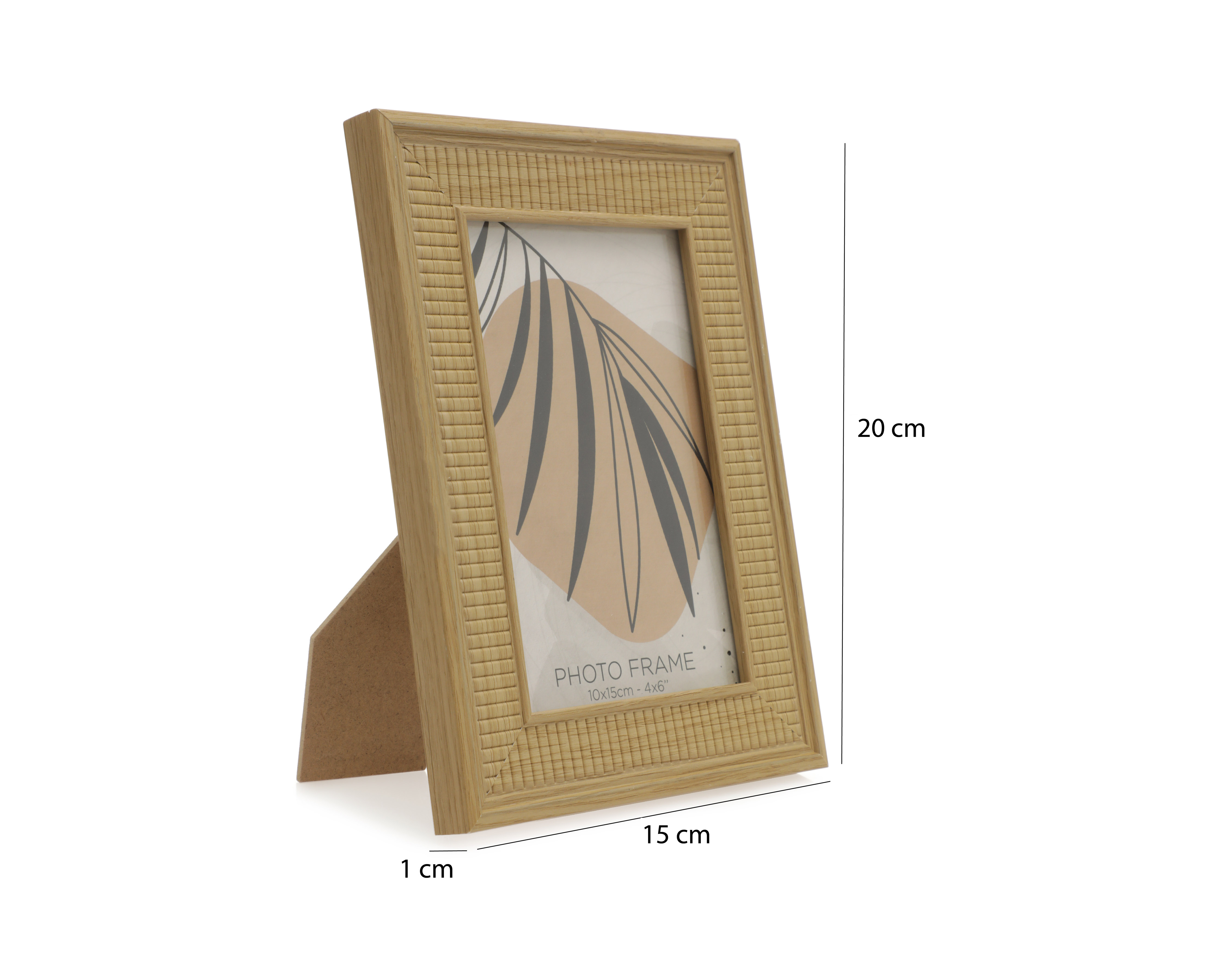 Foto 6 pulgar | Foto 5 | Portarretrato de Plástico 4 x 6"