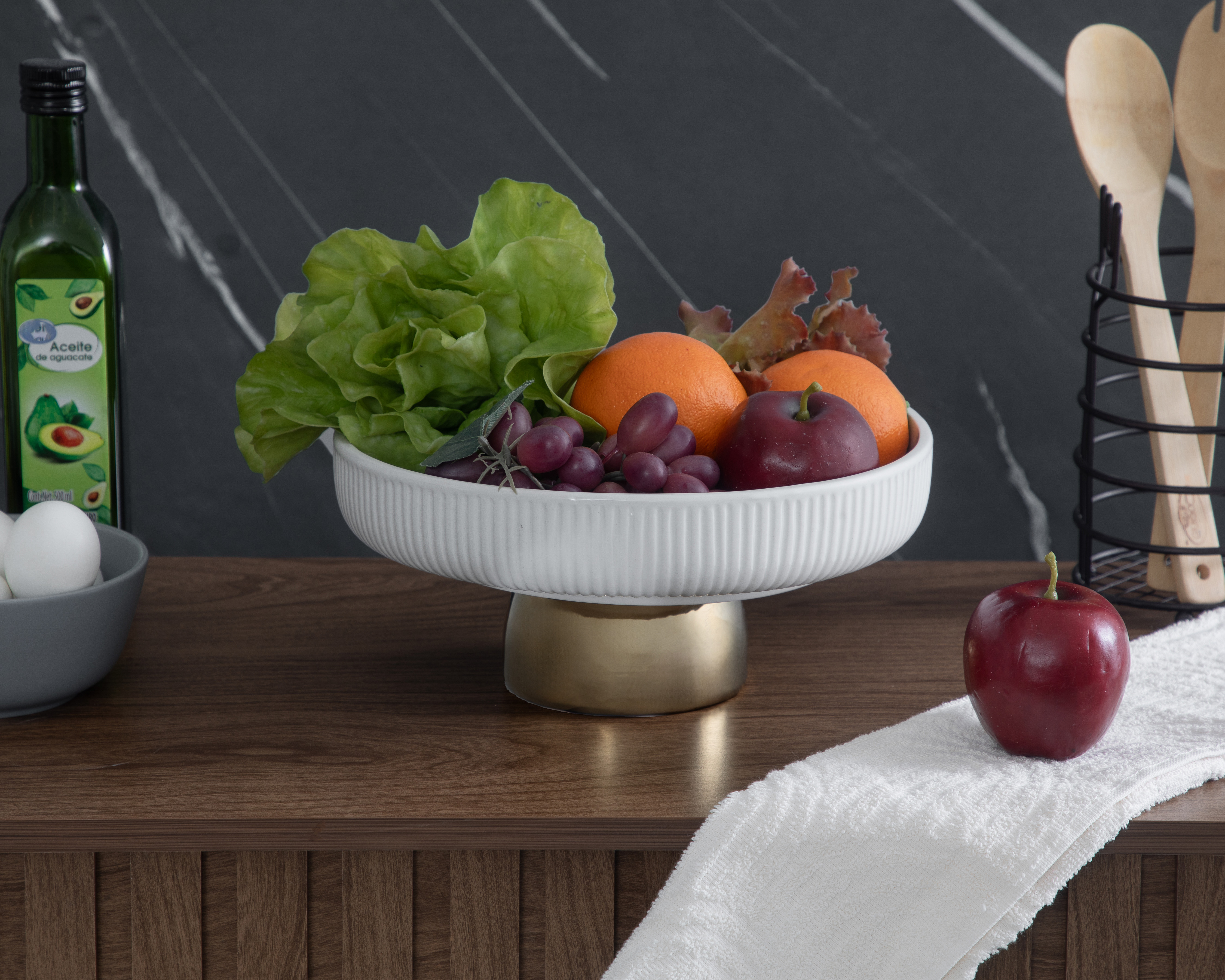 Foto 5 pulgar | Foto 4 | Platón Decorativo Nadia de Cerámica