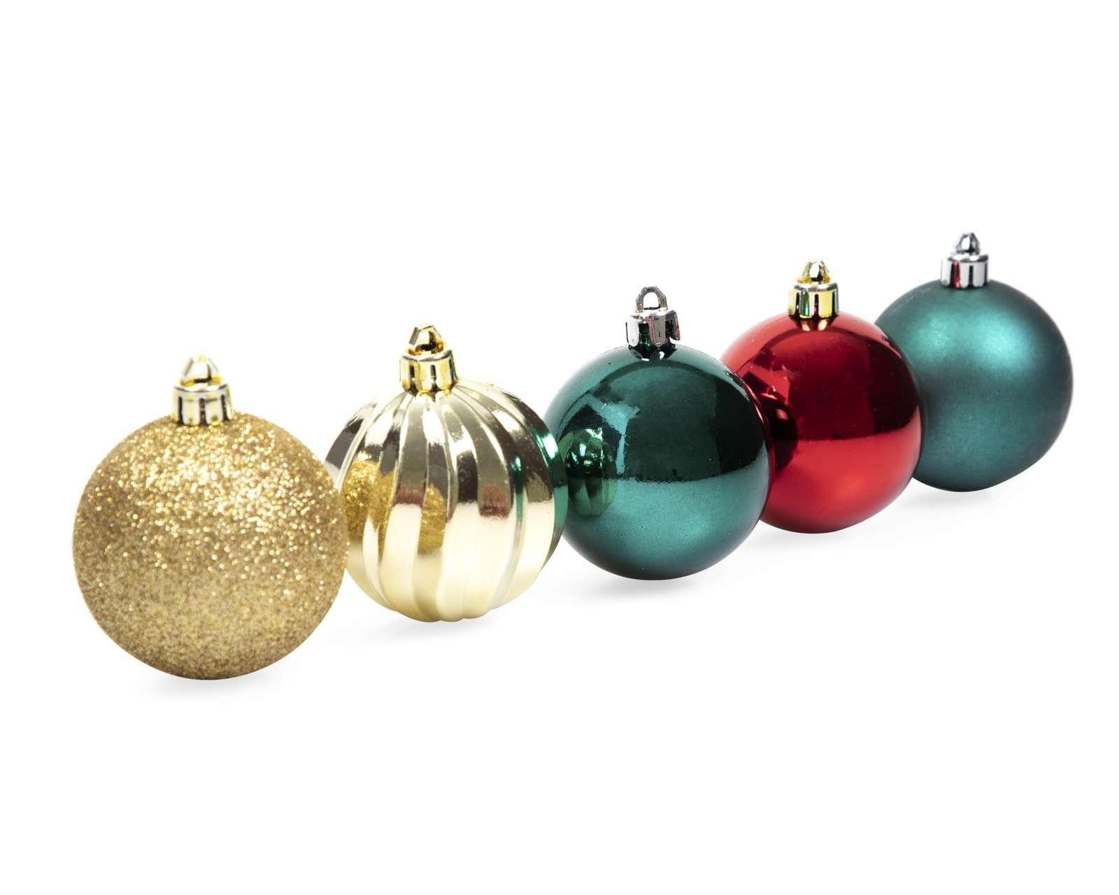 Foto 2 | Foto 2 | Esferas Navideñas Tradicionales (55 piezas)