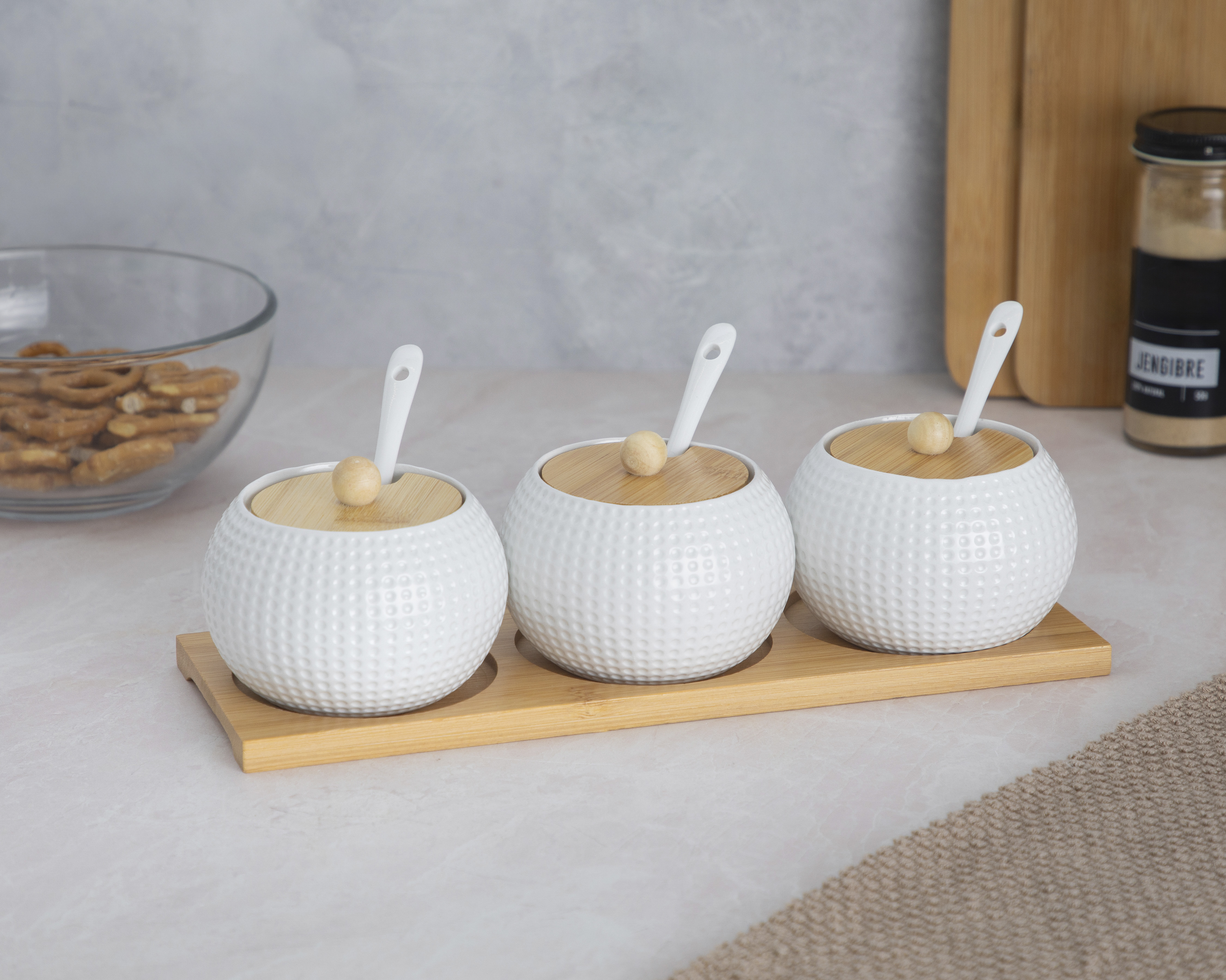 Foto 6 pulgar | Foto 5 | Contenedor de Cerámica Starhaus 200 ml 7 Piezas