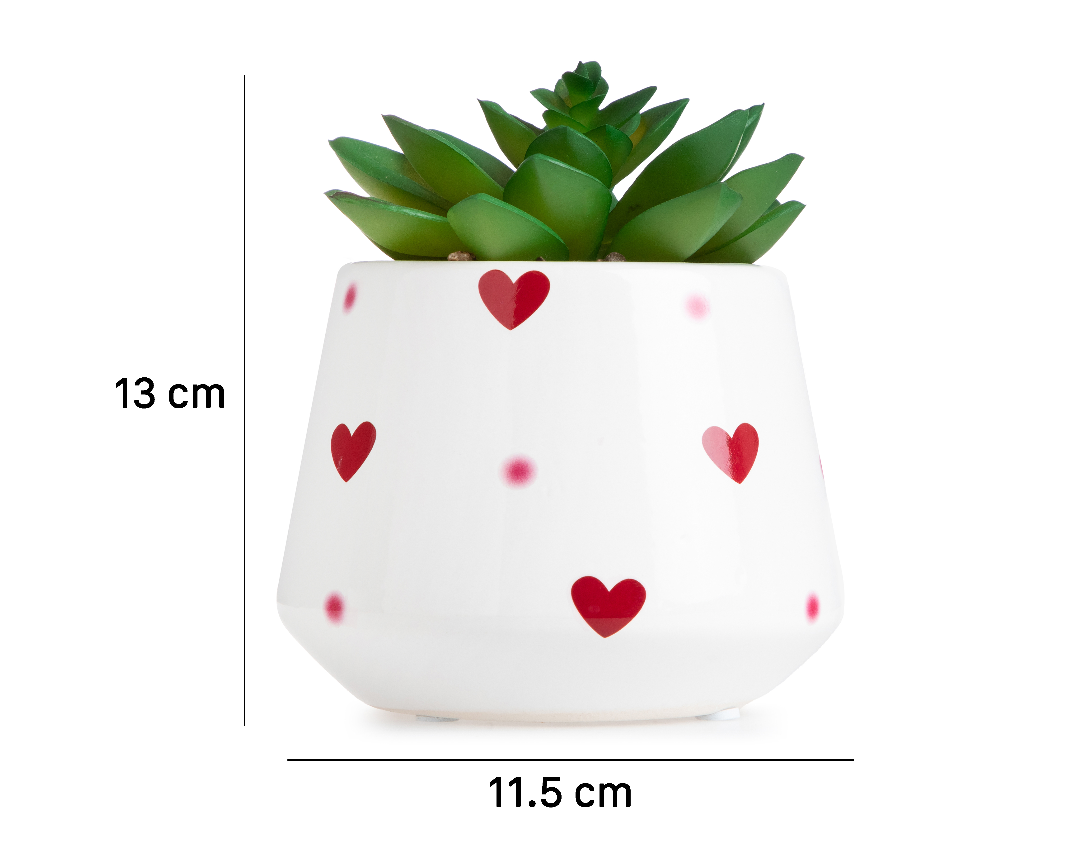 Foto 5 | Foto 5 | Suculenta Artificial con Maceta Starhaus 13 cm