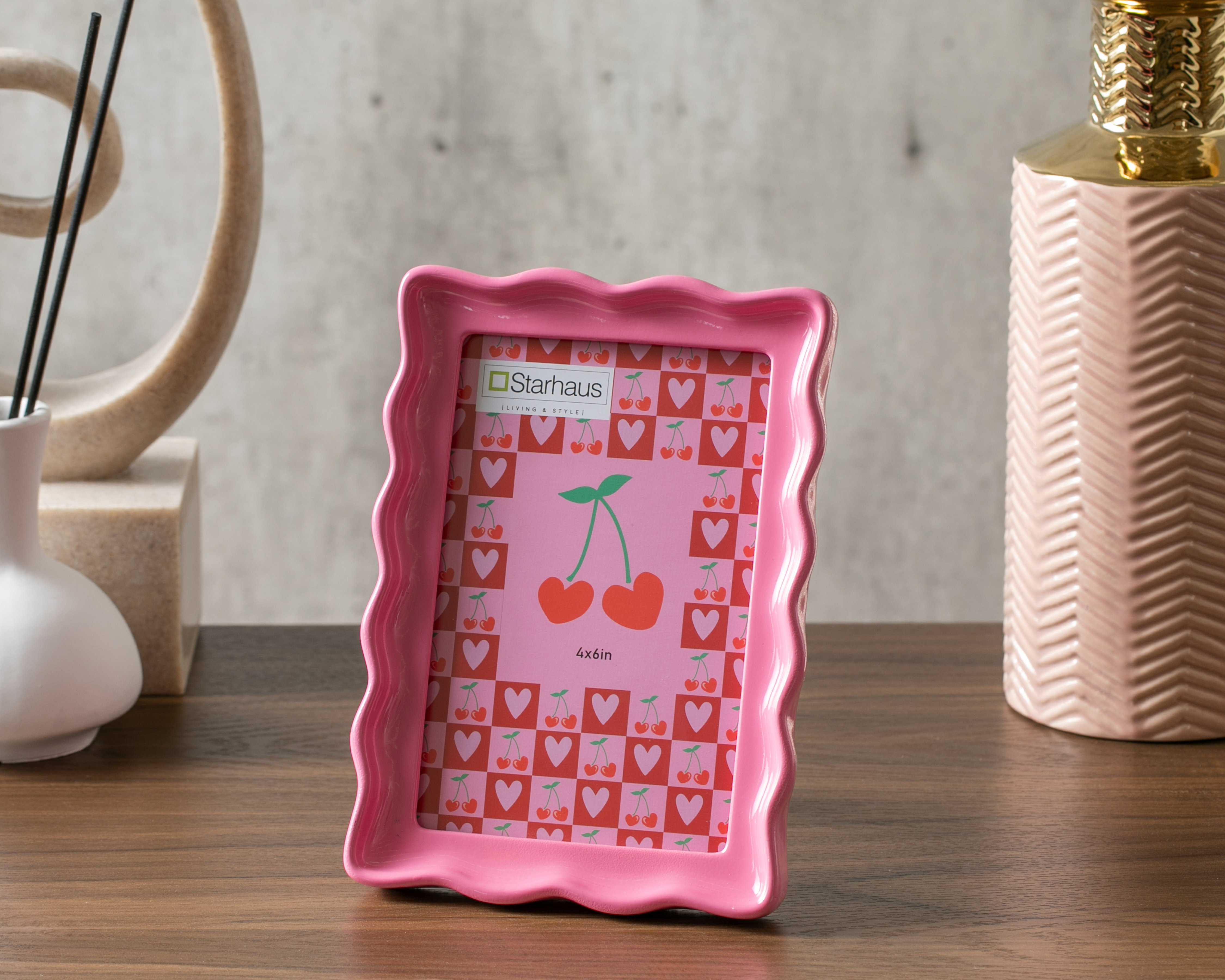 Foto 4 | Foto 4 | Portarretrato de Resina Starhaus 4 x 6 Pulgadas