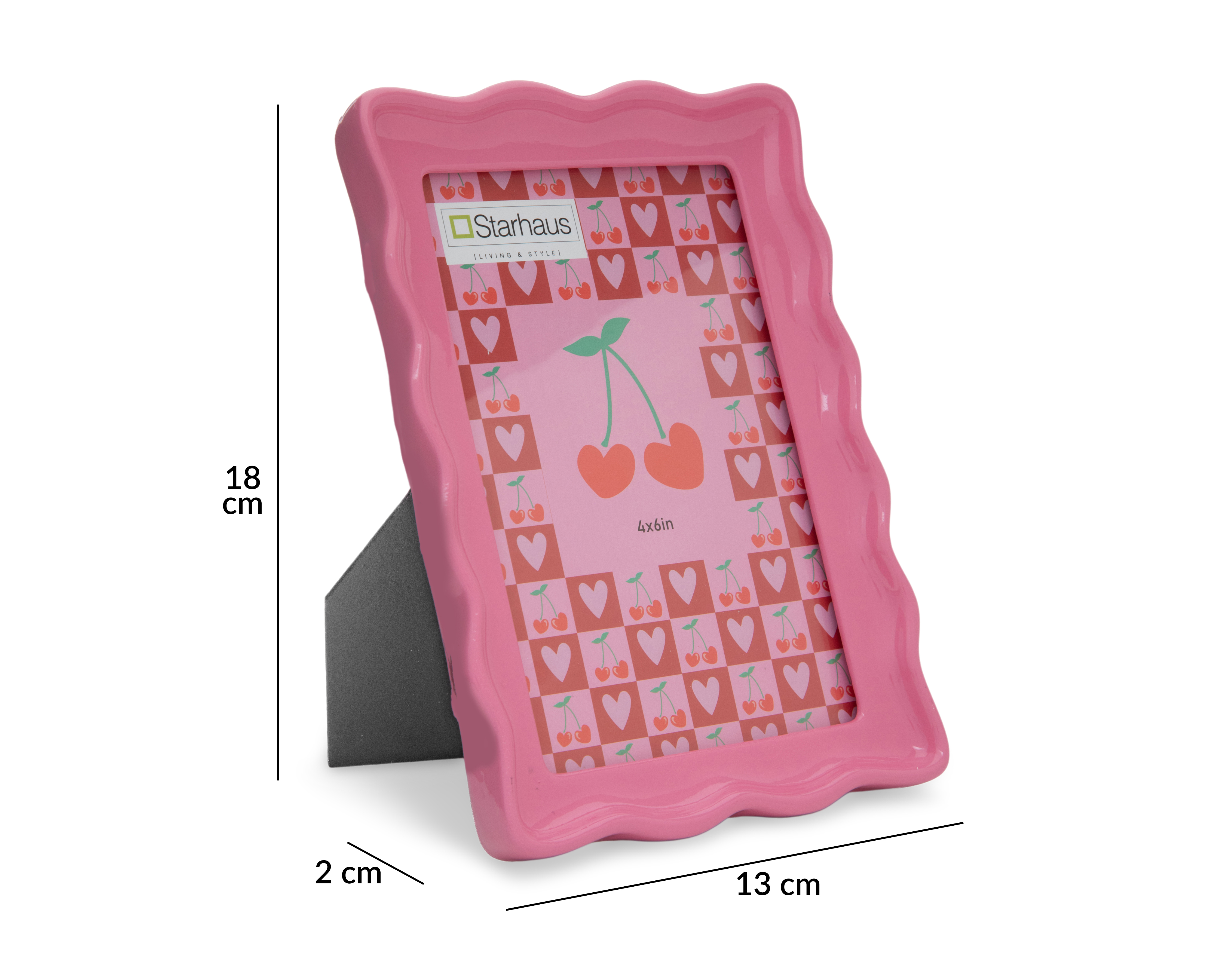 Foto 5 | Foto 5 | Portarretrato de Resina Starhaus 4 x 6 Pulgadas