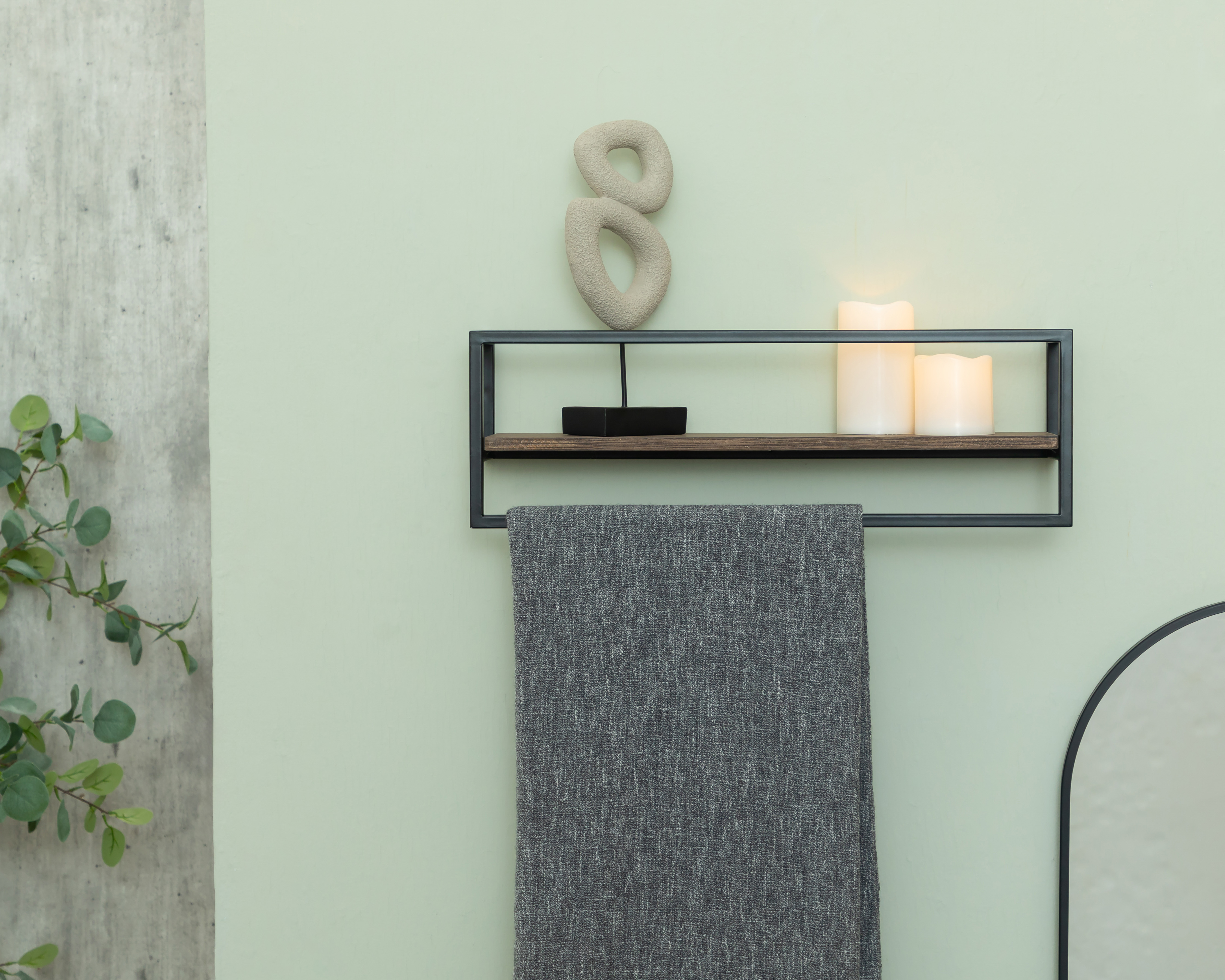 Foto 2 pulgar | Foto 1 | Repisa de Madera Direno 55 cm