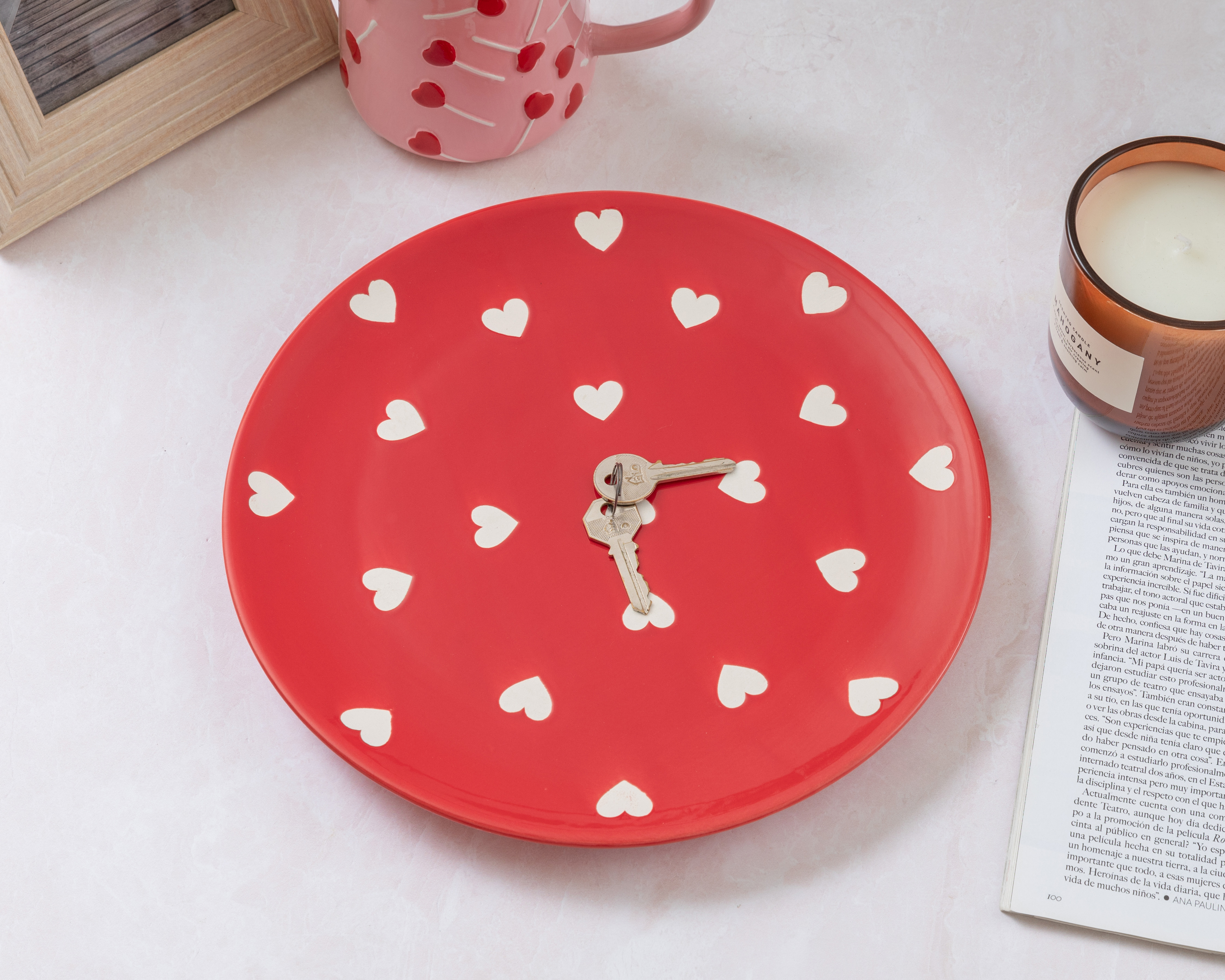 Foto 5 pulgar | Foto 4 | Platón Decorativo Agadir de Cerámica