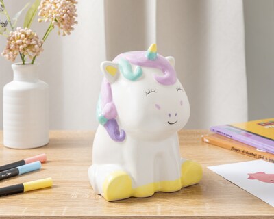Foto 5 | Foto 5 | Alcancía de Unicornio Ansan de Cerámica