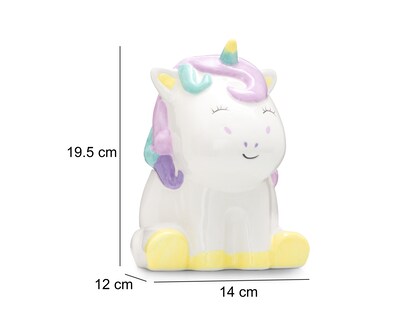 Foto 6 | Foto 6 | Alcancía de Unicornio Ansan de Cerámica