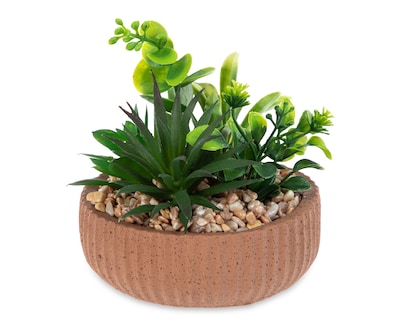 Foto 3 | Foto 2 | Sábila Artificial con Maceta Starhaus 12 cm