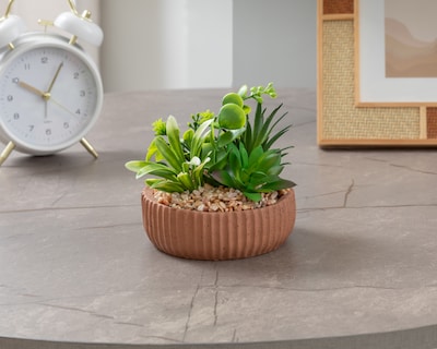 Foto 5 | Foto 4 | Sábila Artificial con Maceta Starhaus 12 cm