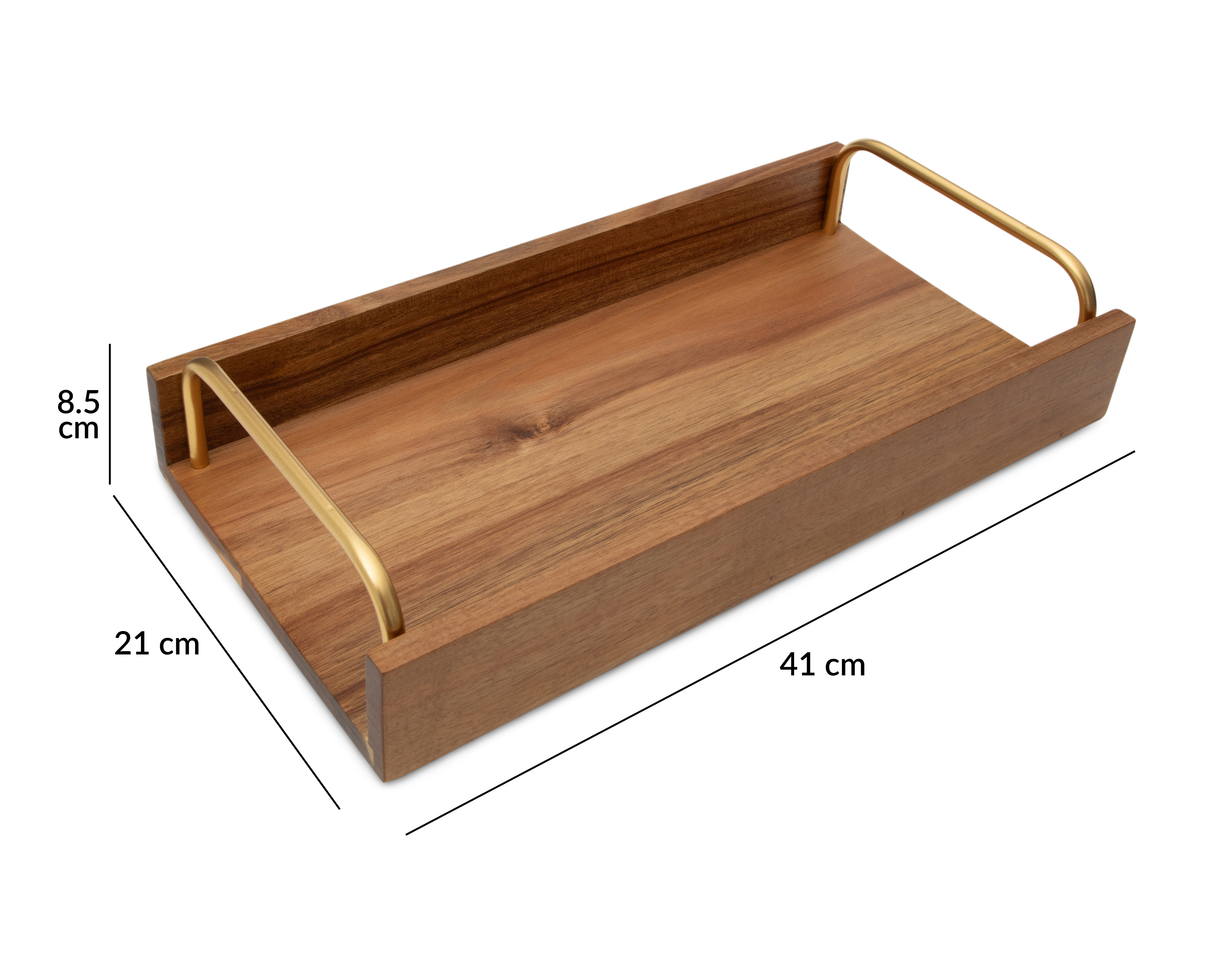 Foto 6 pulgar | Foto 5 | Charola Decorativa Rectangular Camden de Madera