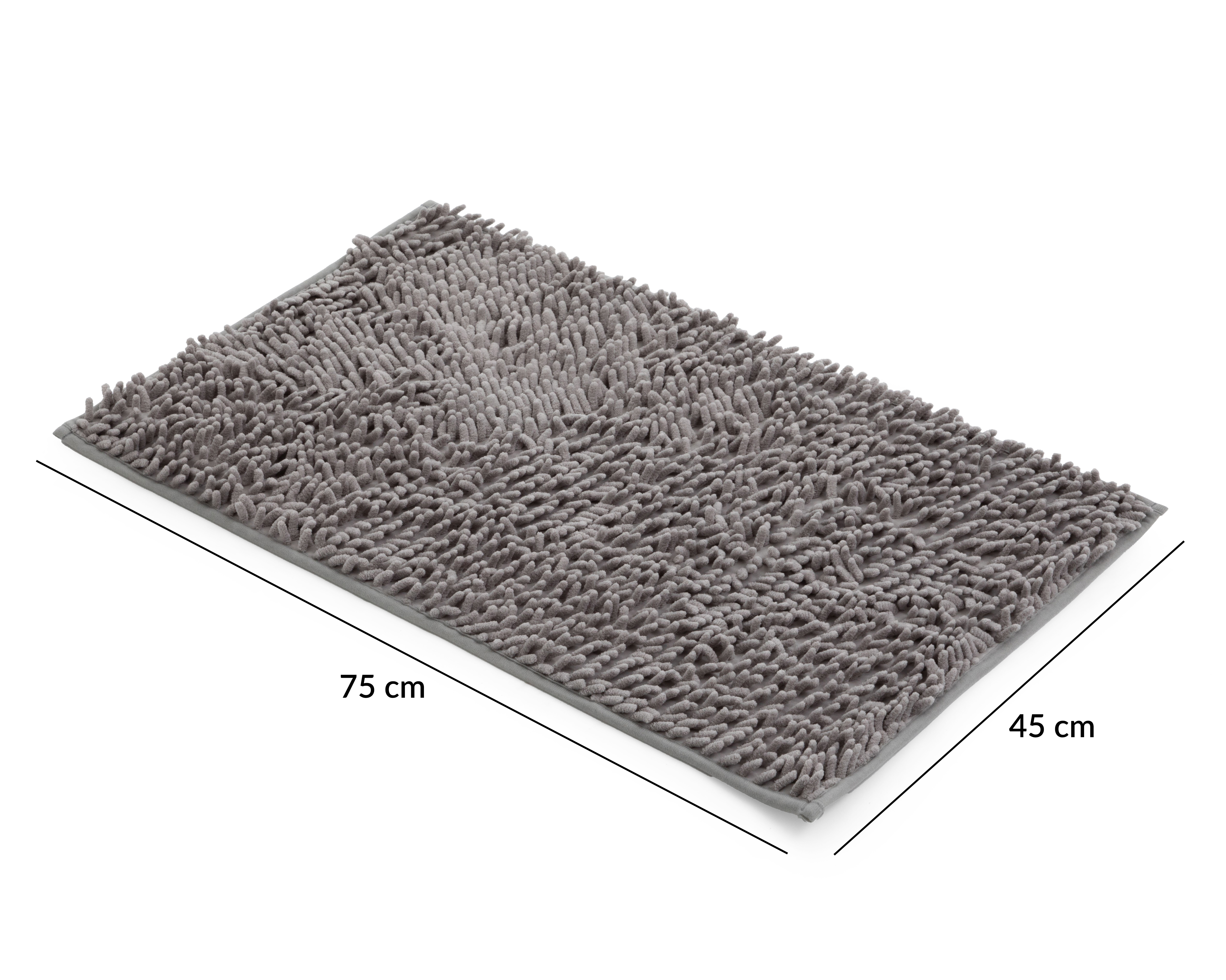 Foto 6 | Foto 6 | Cortina y Tapete para Baño Starhaus Gris 2 Piezas