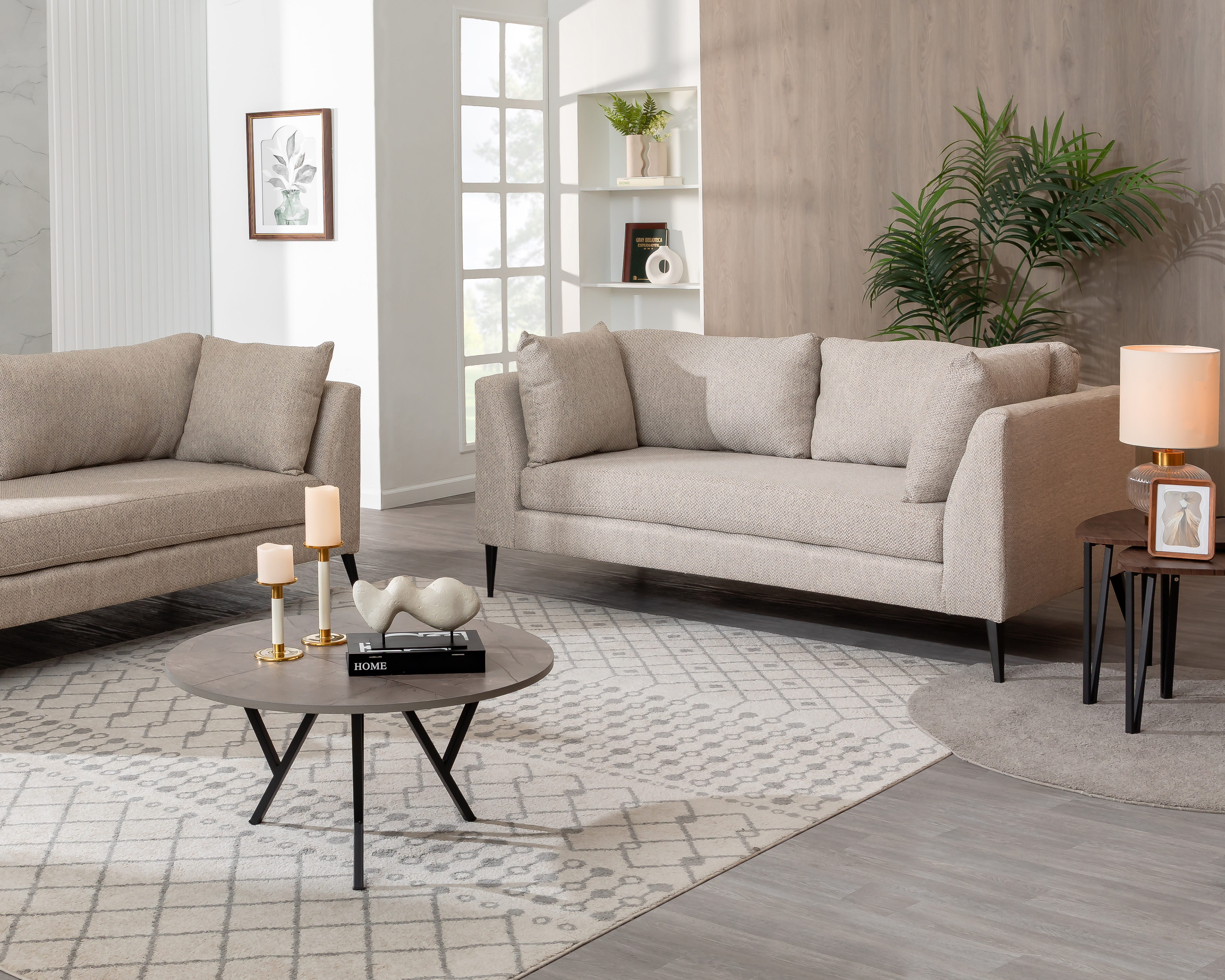 Foto 8 pulgar | Foto 7 | Loveseat Alba Contemporáneo