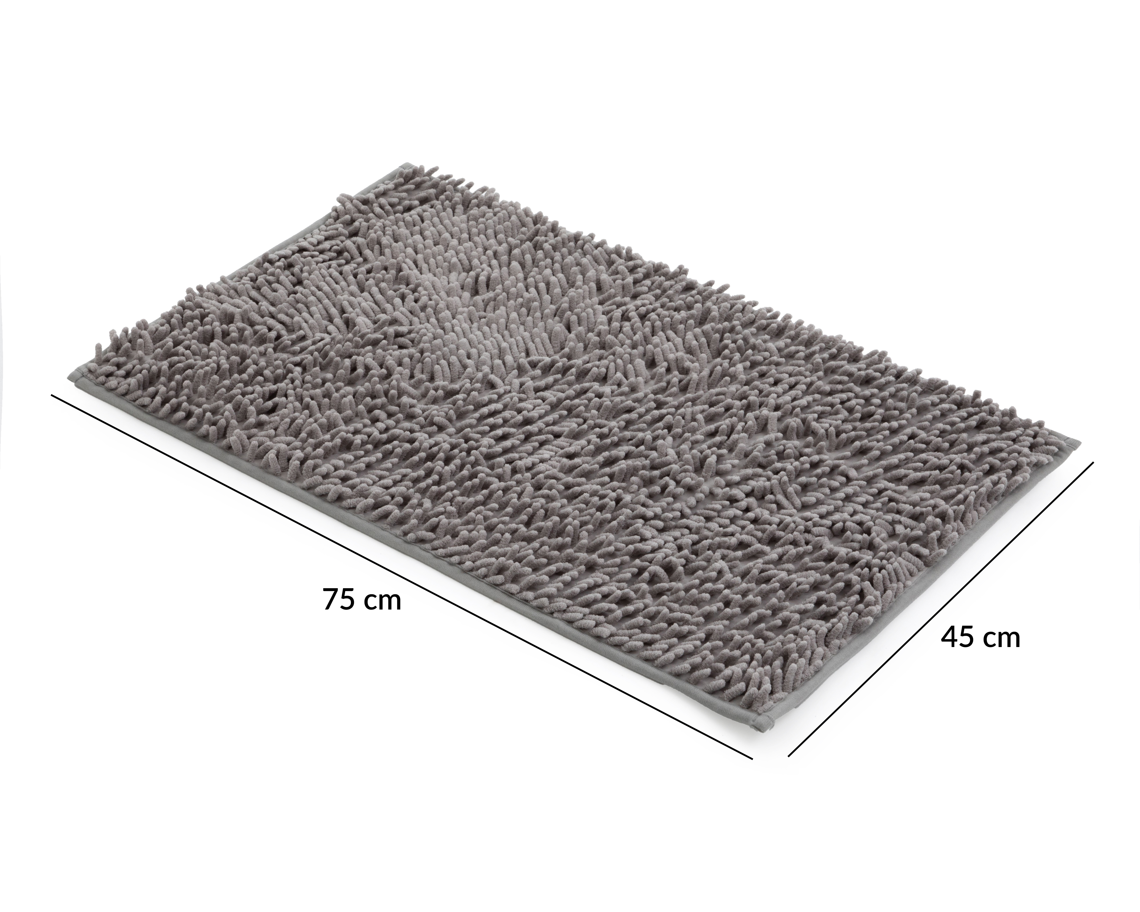 Foto 6 | Foto 6 | Cortina y Tapete para Baño Starhaus Gris 2 Piezas