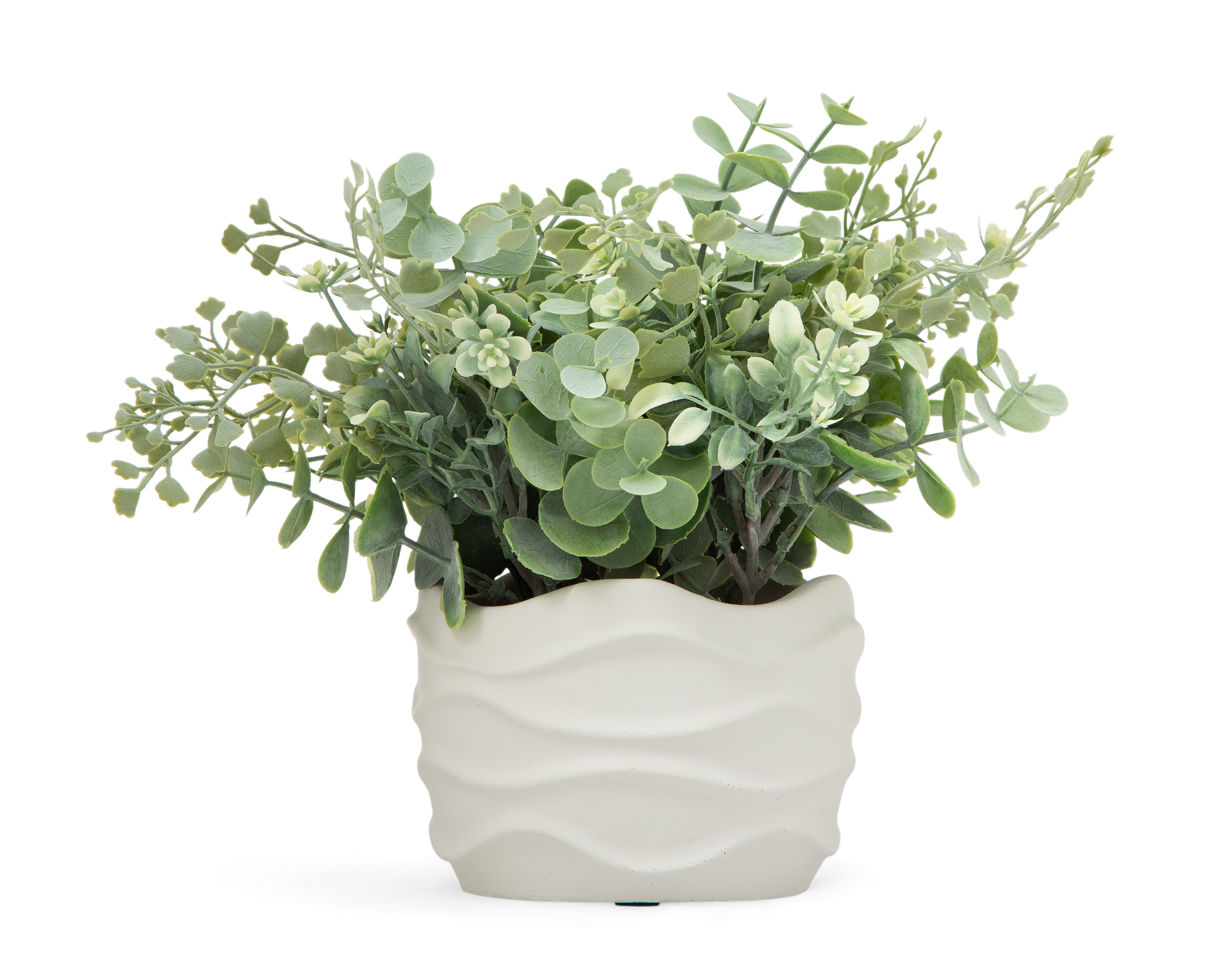 Foto 2 pulgar | Foto 1 | Eucalipto Artificial con Maceta Starhaus 15 cm