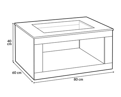 Foto 6 | Foto 6 | Mesa de Centro Laredo Café