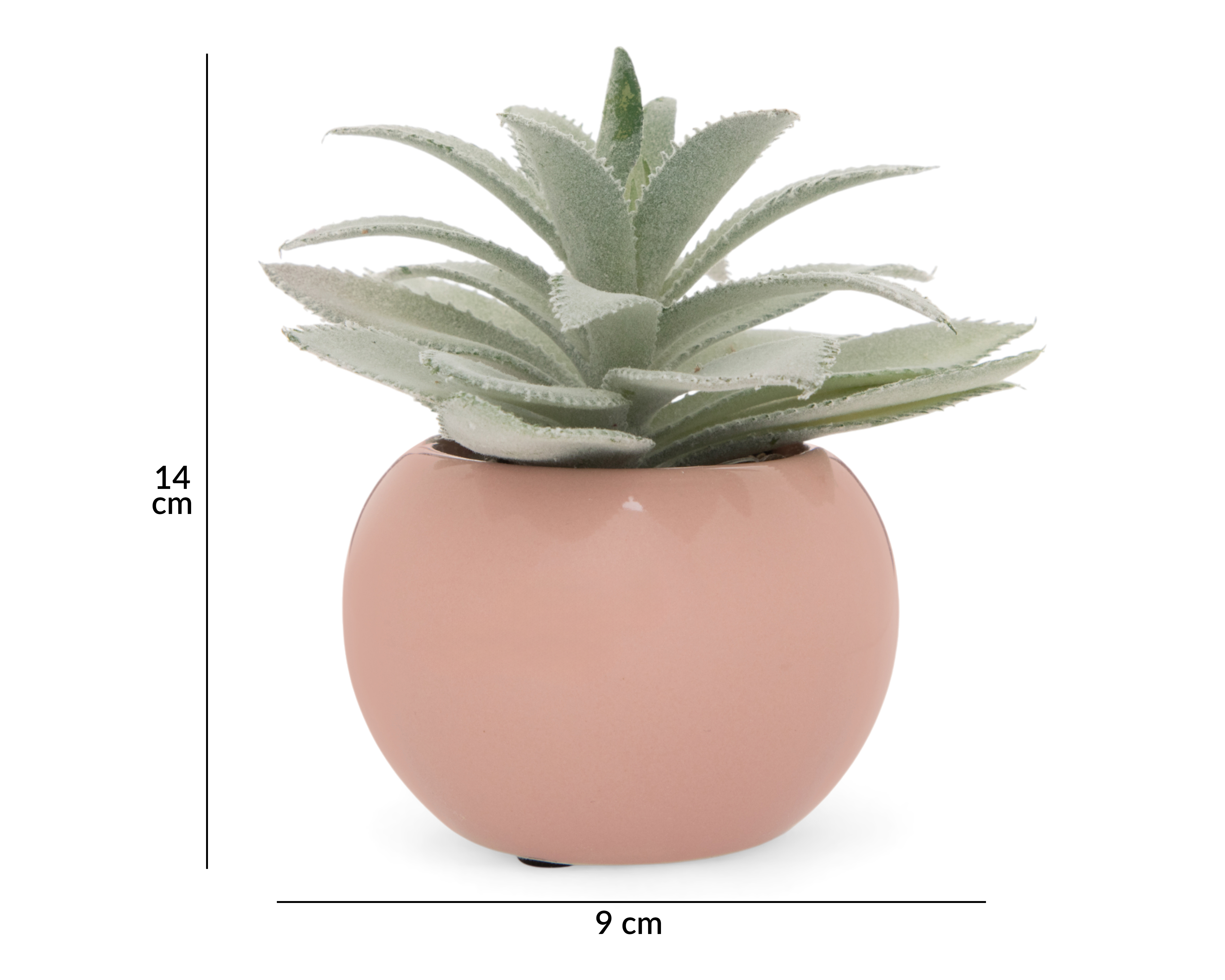 Foto 5 | Foto 5 | Suculenta Artificial con Maceta Starhaus 14 cm