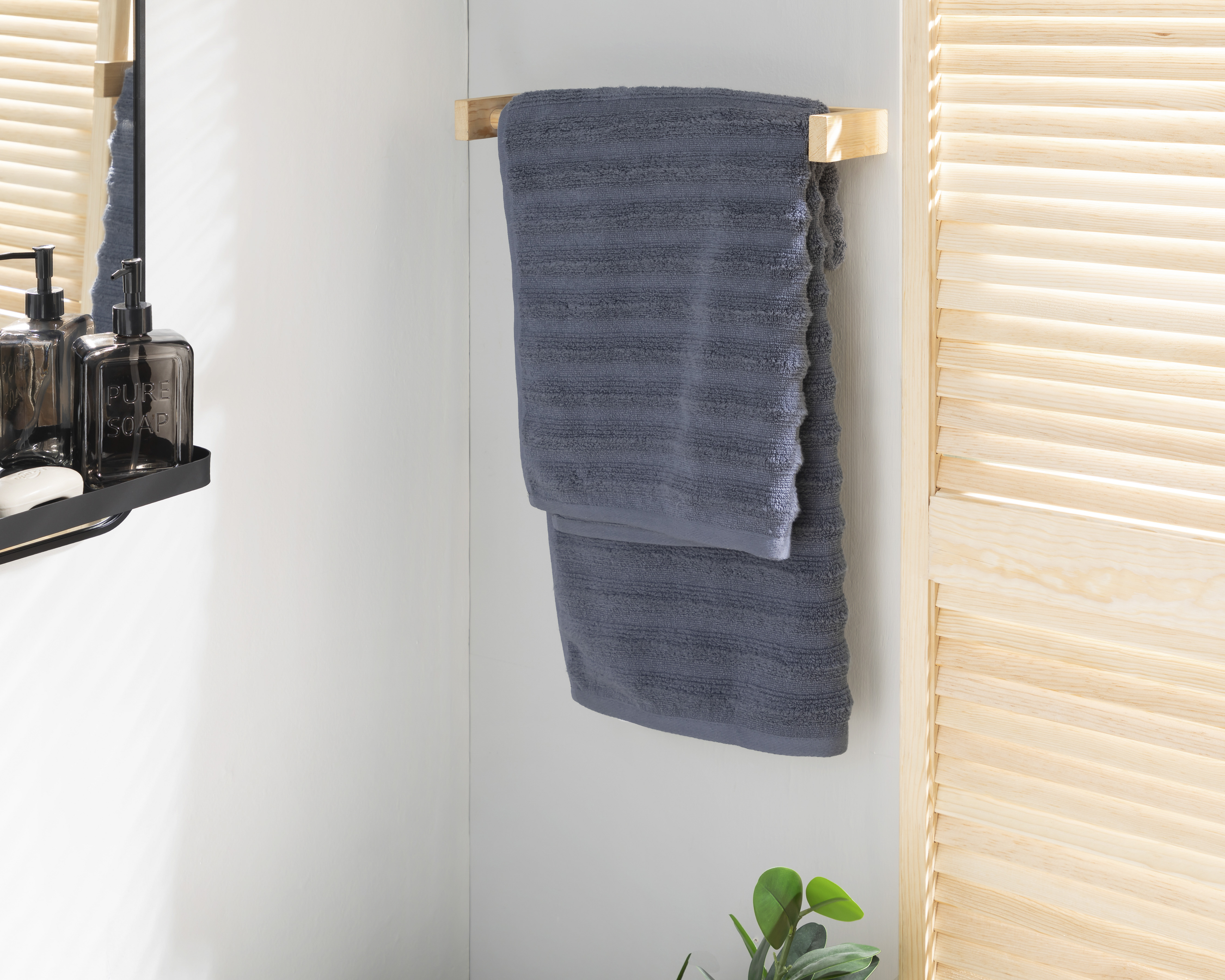 Foto 4 | Foto 4 | Toalla de Baño Starhaus Rona MB Gris