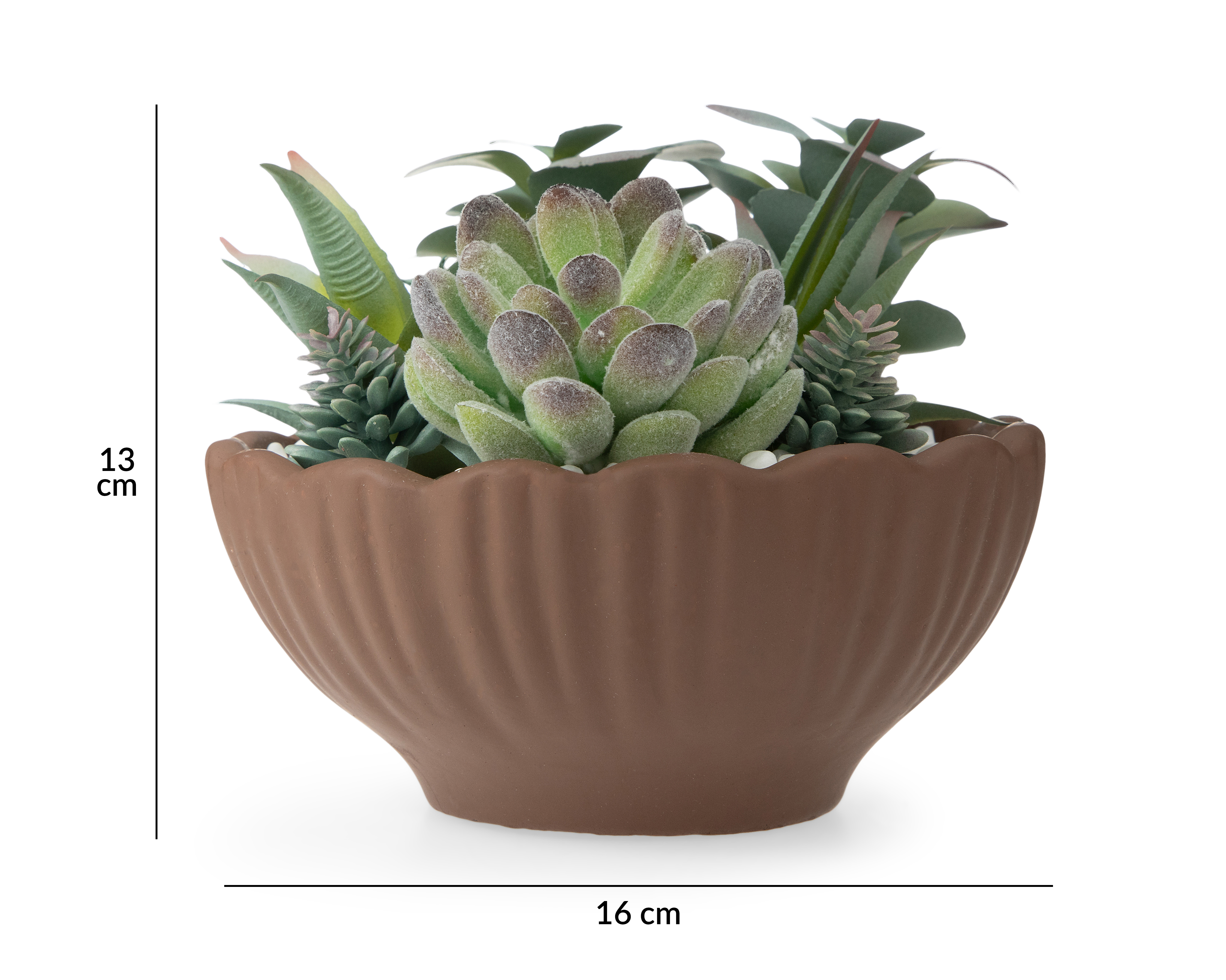 Foto 5 | Foto 5 | Planta Artificial con Maceta Starhaus 13 cm