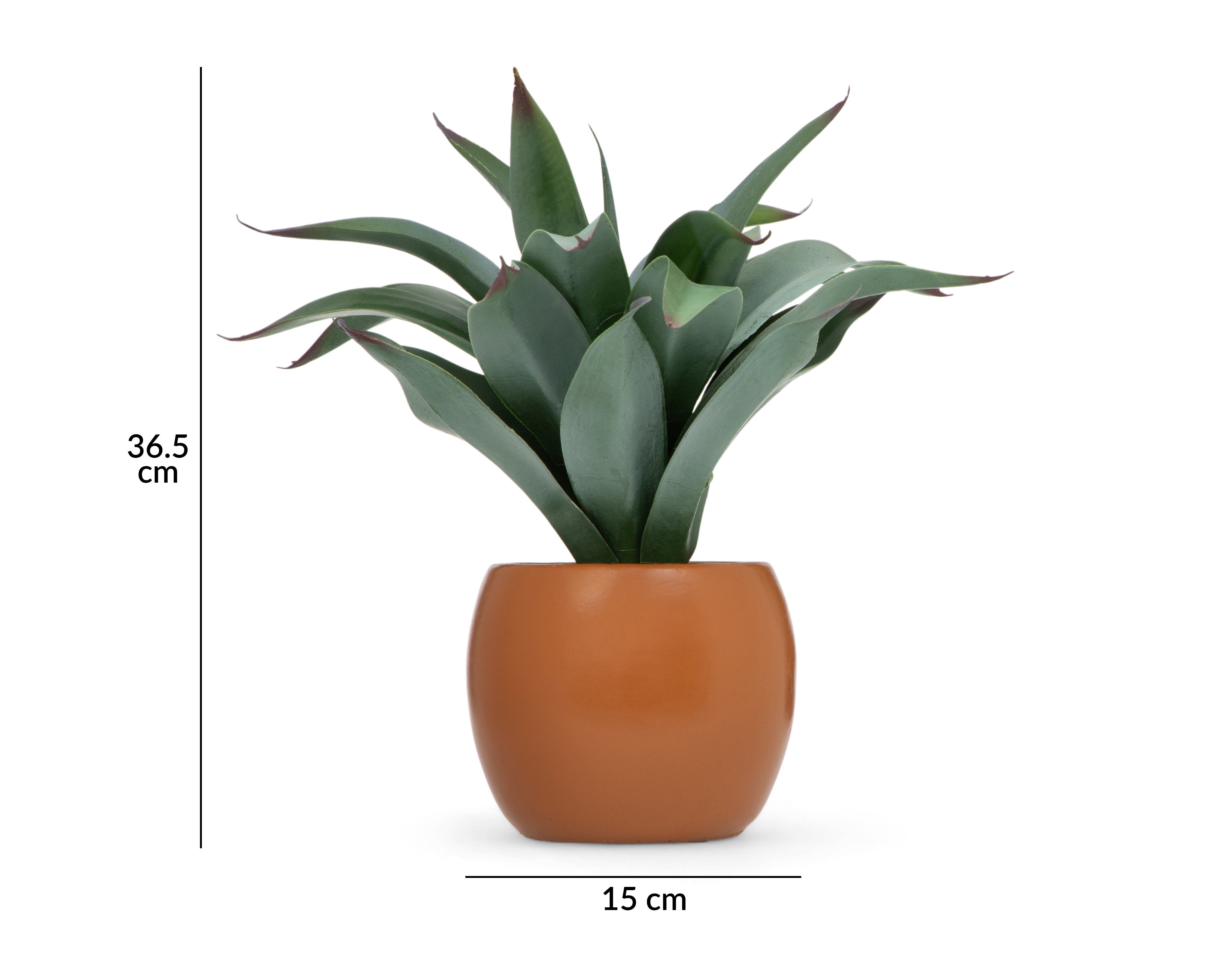 Foto 5 | Foto 5 | Sábila Artificial con Maceta Starhaus 36.5 cm