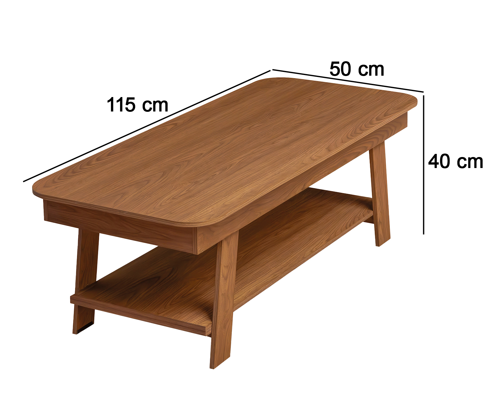Foto 6 pulgar | Foto 5 | Mesa de Centro para Sala de Madera Imsa Ara