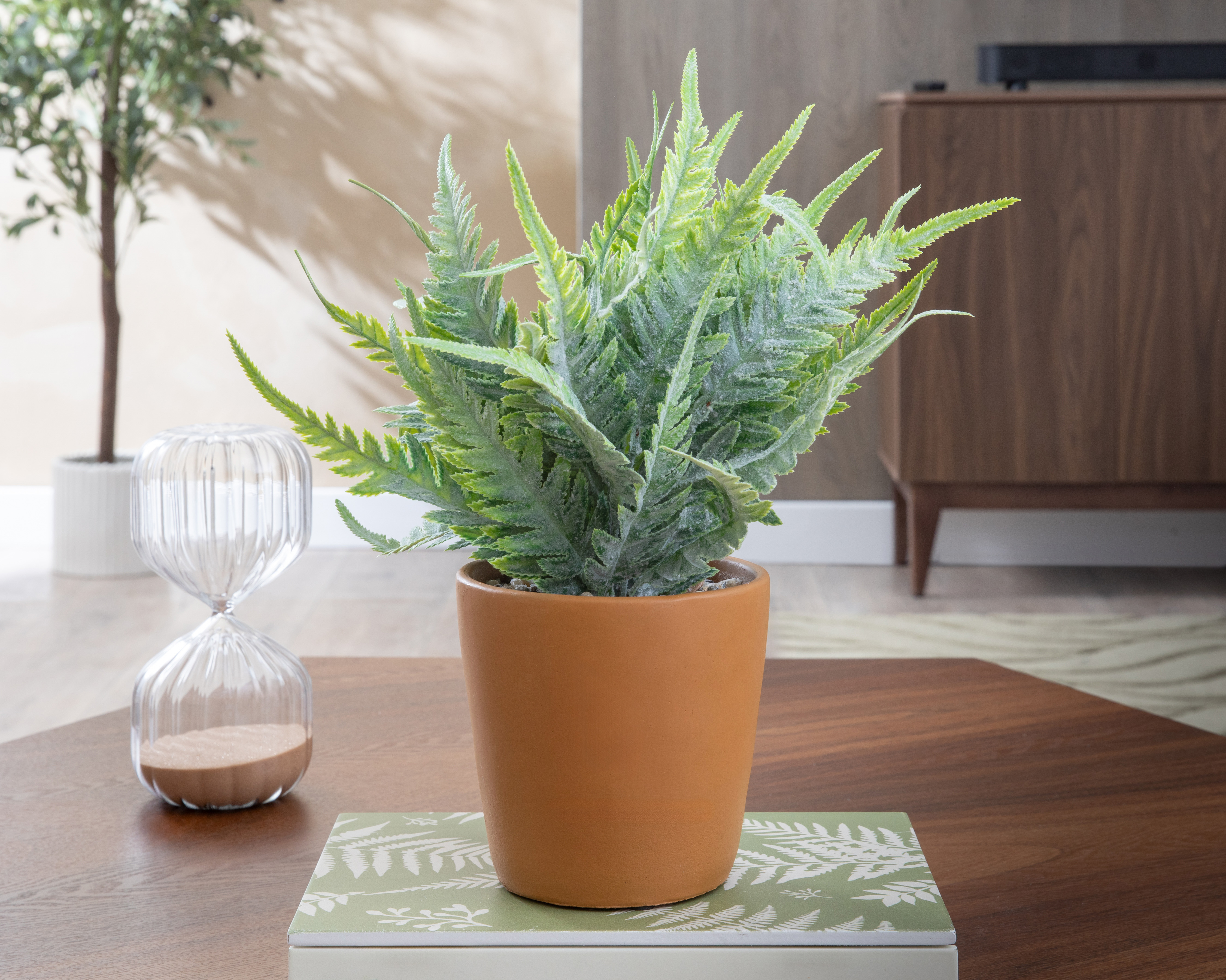 Foto 5 pulgar | Foto 4 | Helecho Decorativo con Maceta Starhaus 36 cm