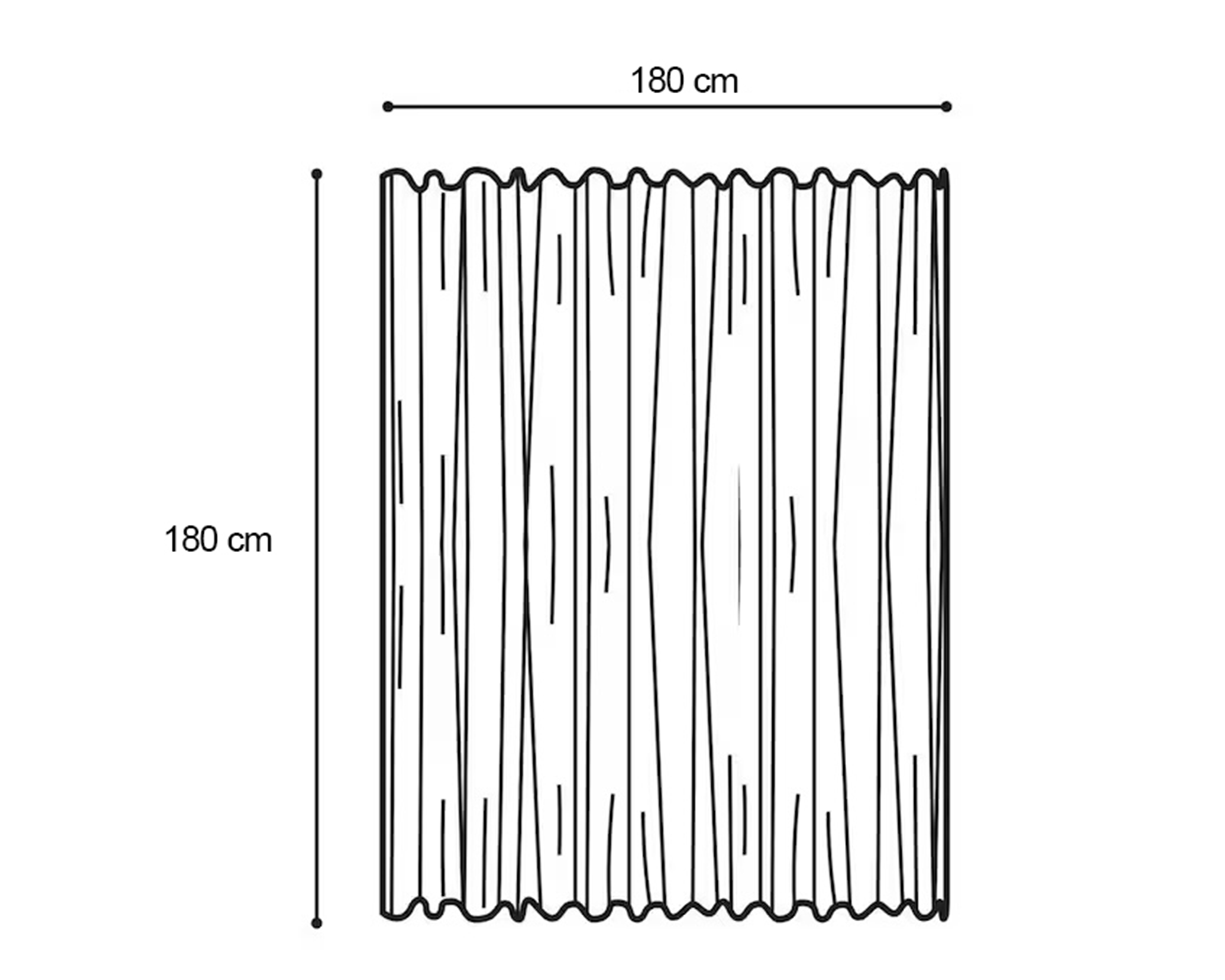 Foto 6 pulgar | Foto 5 | Cortina para Baño Starhaus Estampada 2 Piezas