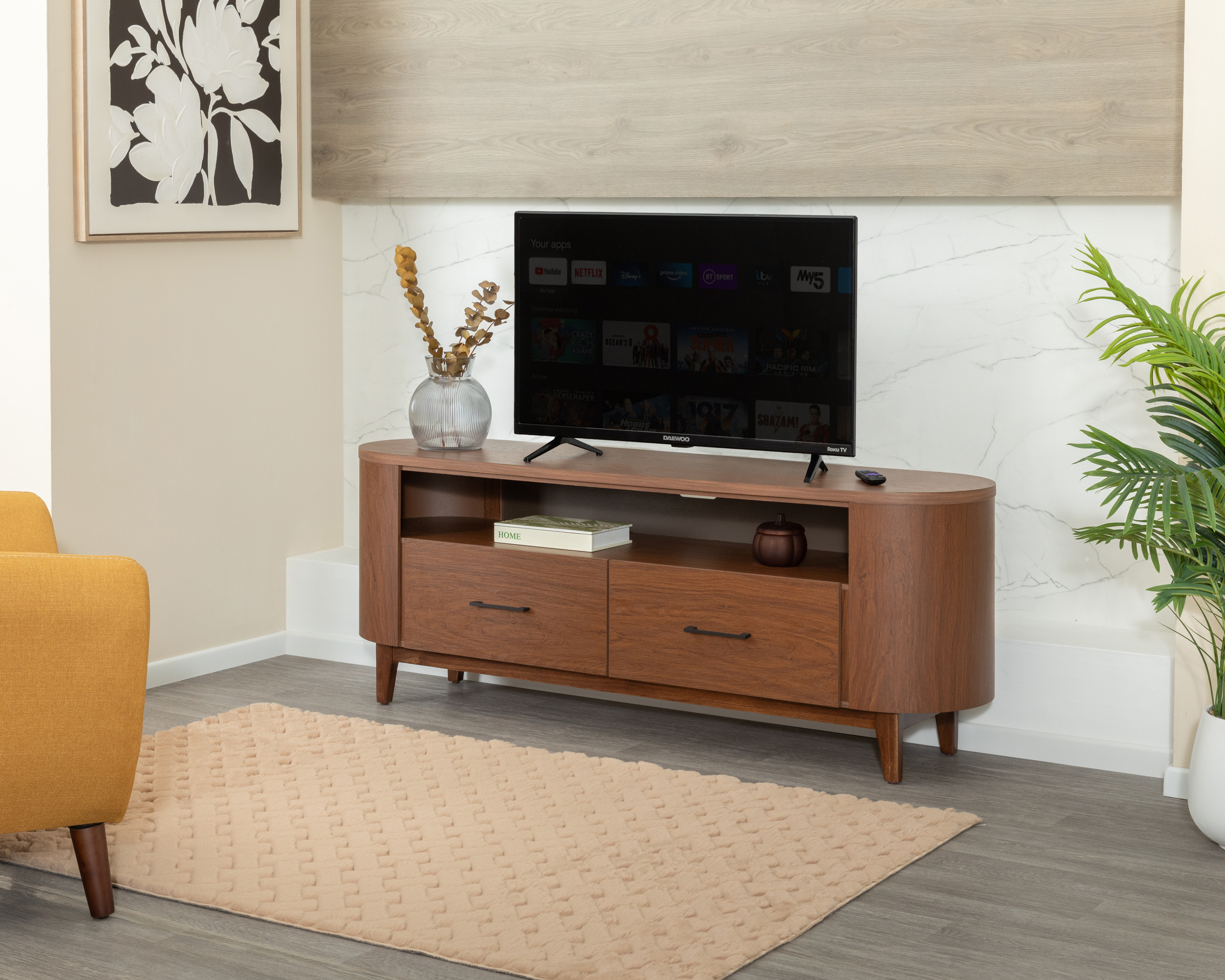 Foto 1 | Foto 1 | Mueble para TV de 60 Pulgadas de Madera DKM Eros