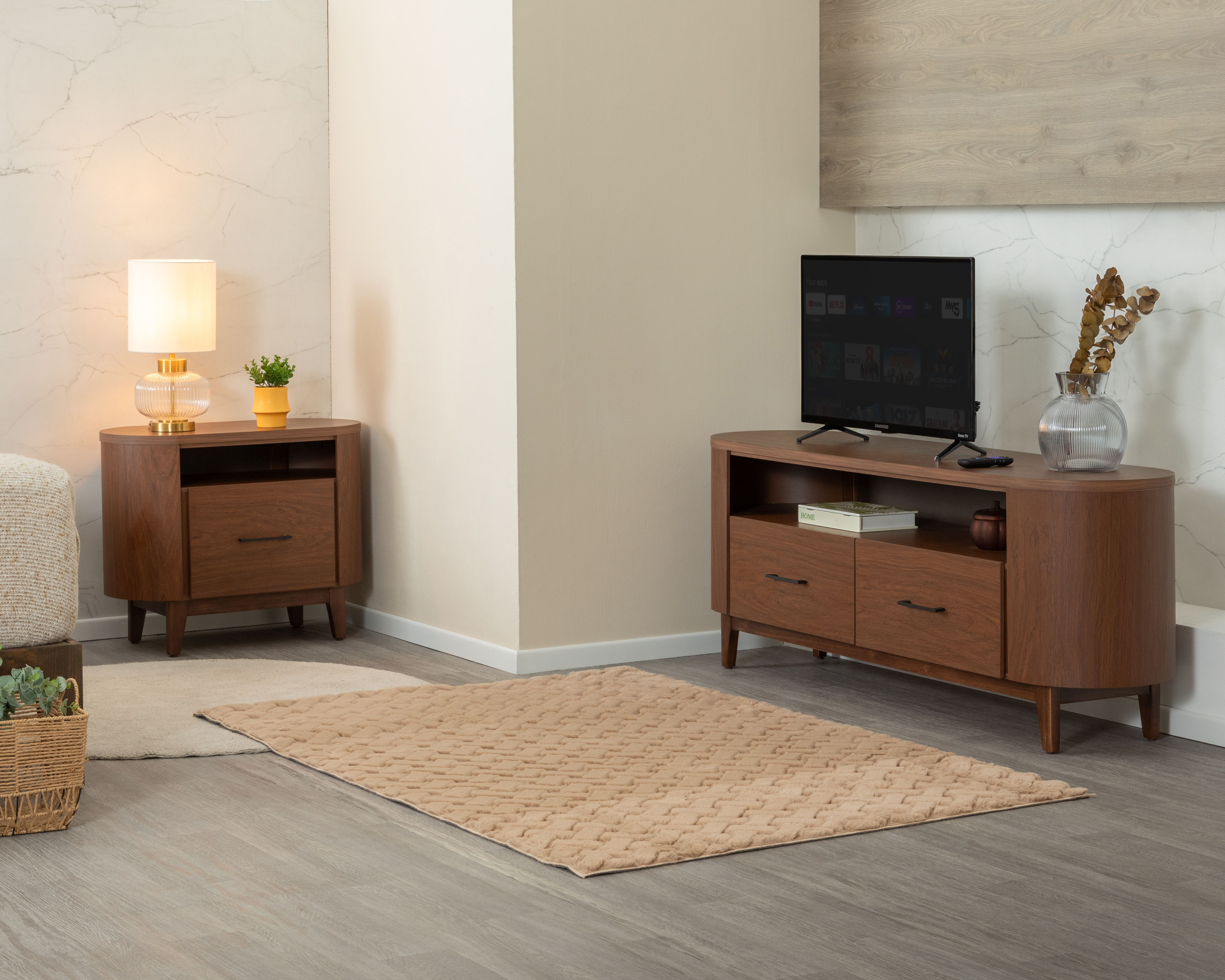Foto 6 | Foto 6 | Mueble para TV de 60 Pulgadas de Madera DKM Eros