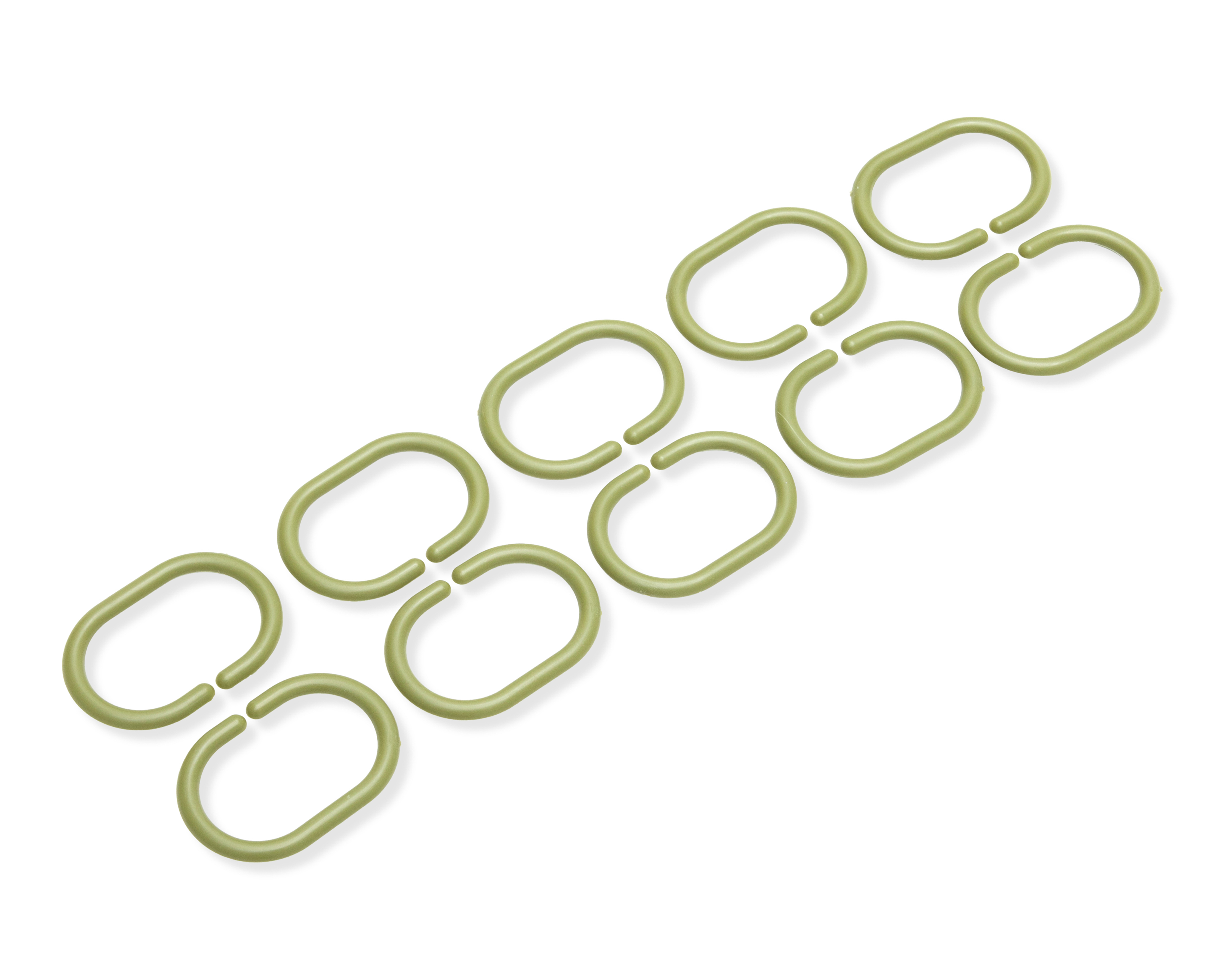 Foto 2 | Foto 2 | Cortina y Tapete para Baño Starhaus Verde/Blanco 2 Piezas