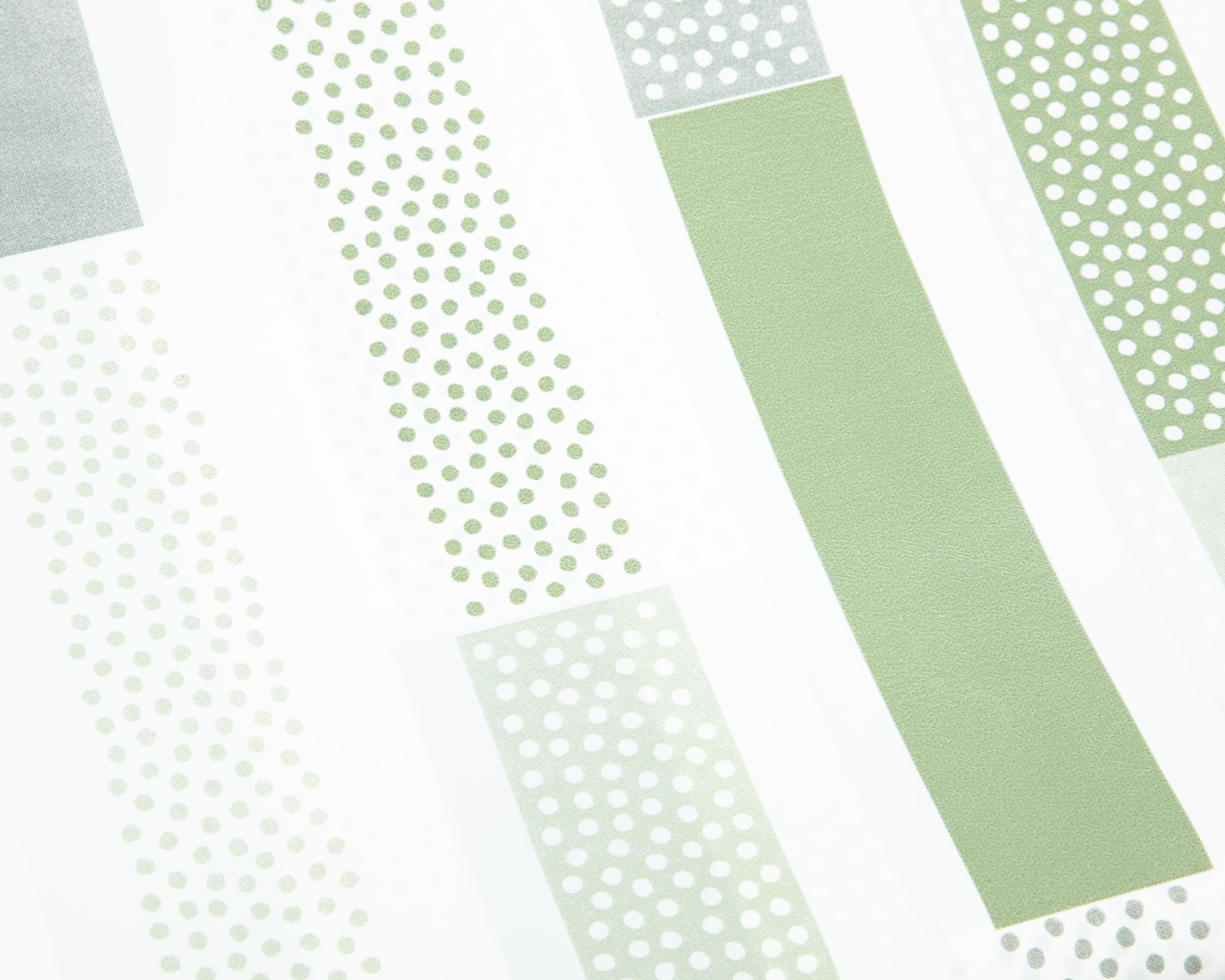 Foto 5 pulgar | Foto 4 | Cortina y Tapete para Baño Starhaus Verde/Blanco 2 Piezas