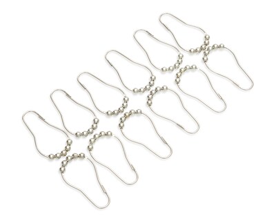 Foto 2 | Foto 2 | Cortina y Tapete para Baño Starhaus Rosa/Blanco 2 Piezas