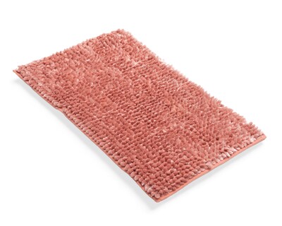 Foto 3 | Foto 3 | Cortina y Tapete para Baño Starhaus Rosa/Blanco 2 Piezas