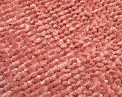 Foto 5 | Foto 5 | Cortina y Tapete para Baño Starhaus Rosa/Blanco 2 Piezas