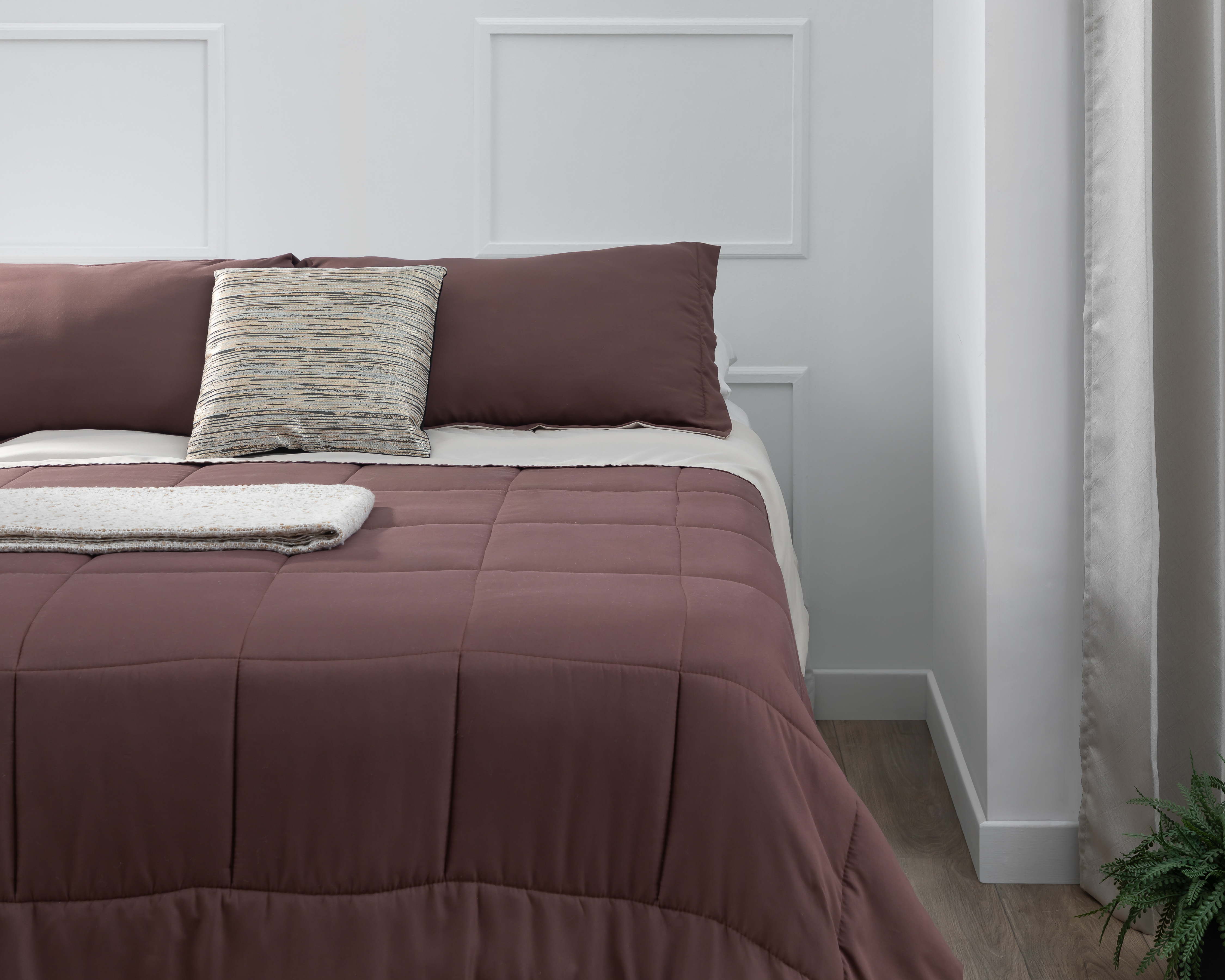 Edredón Matrimonial con Fundas para Almohada Starhaus Glass Multicolor 3 Piezas