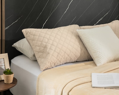 Foto 1 | Foto 1 | Funda para Almohada King Size Starhaus Kisani Beige