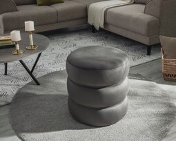 Taburete Gris Ikal Alba