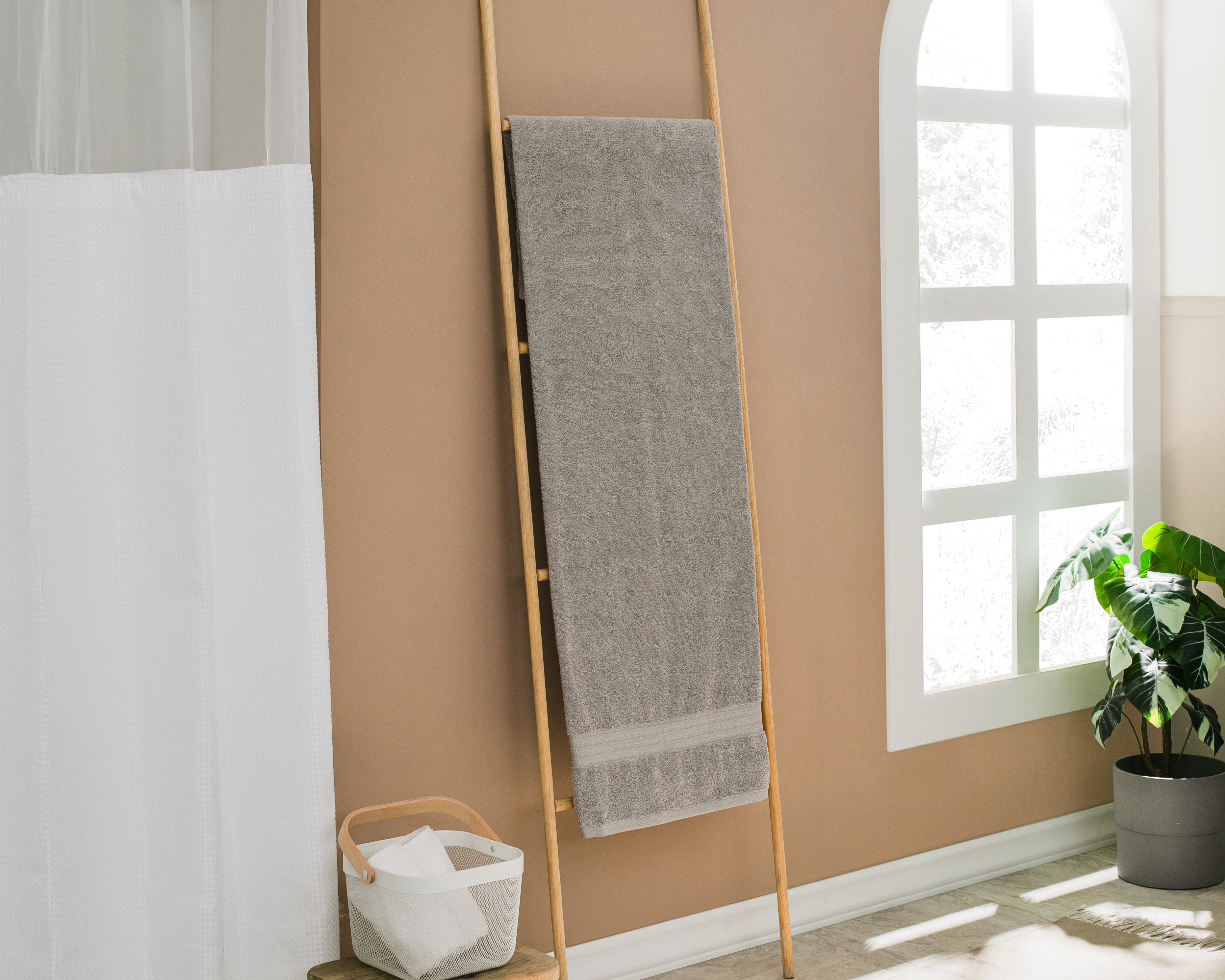 Foto 5 pulgar | Foto 4 | Toalla de Baño Completo Pasha Gris