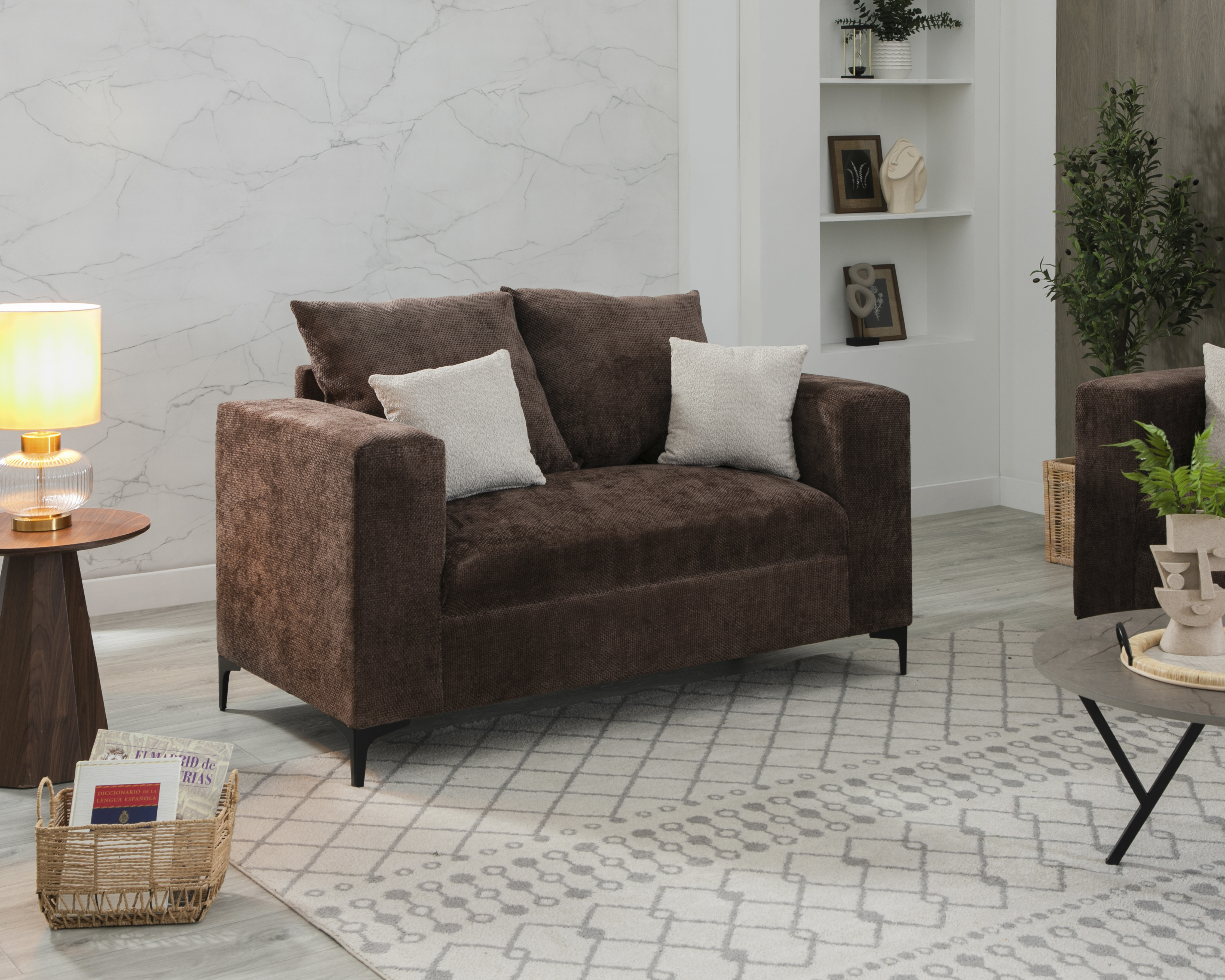 Loveseat Sena Contemporáneo