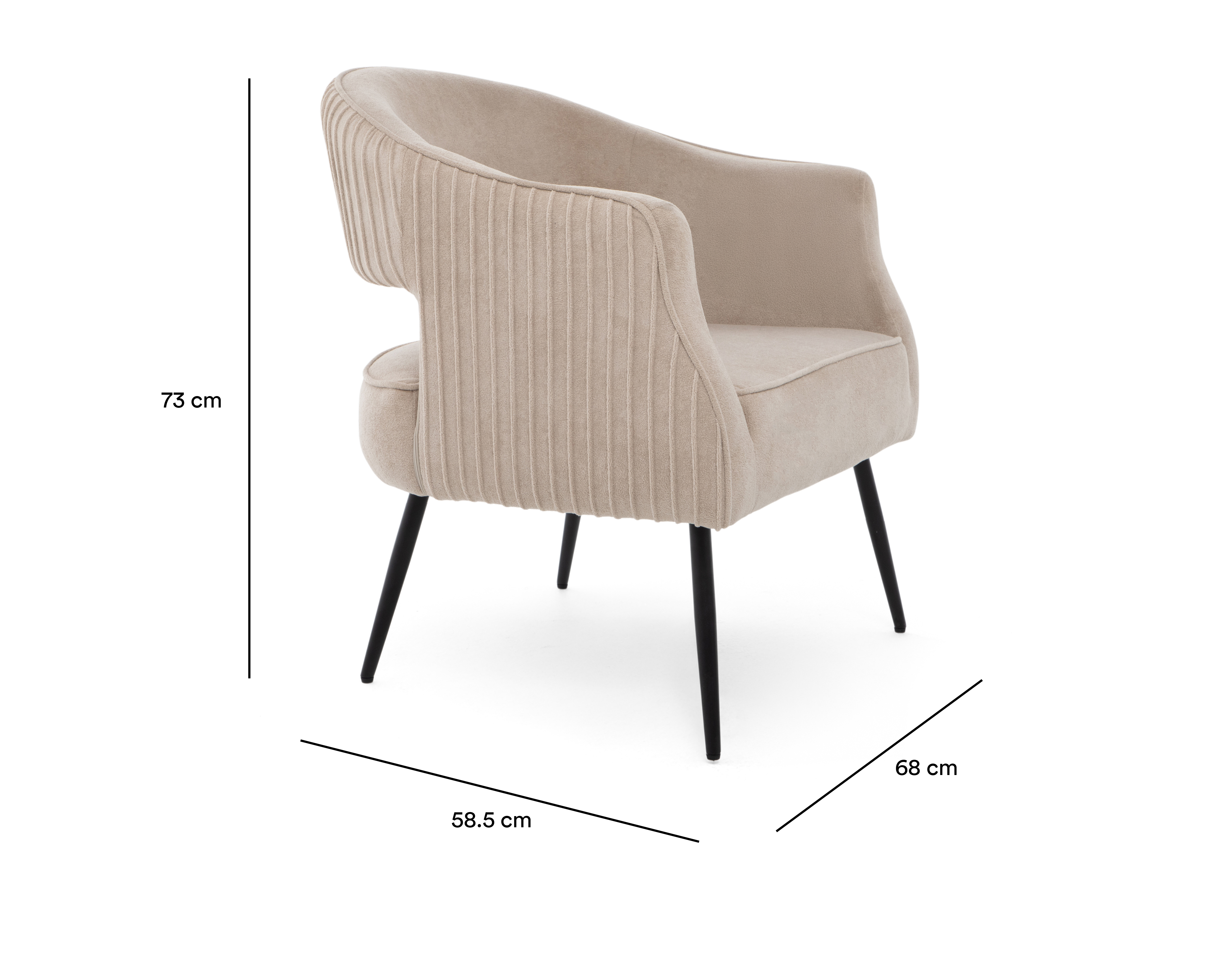 Foto 7 | Foto 7 | Sillón Ocasional Beige Ikal Hana