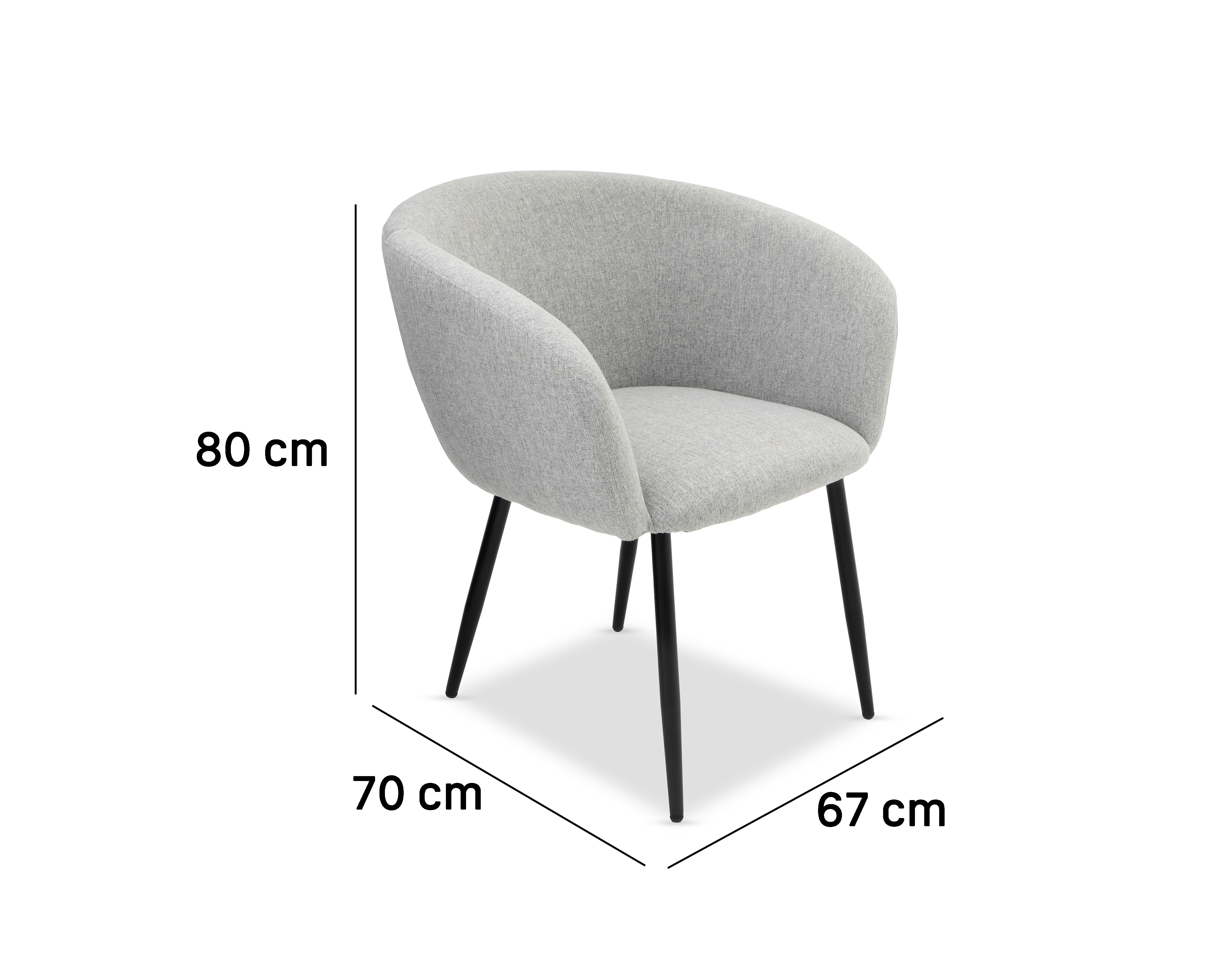 Foto 6 pulgar | Foto 5 | Silla de Madera Ikal Belen Gris