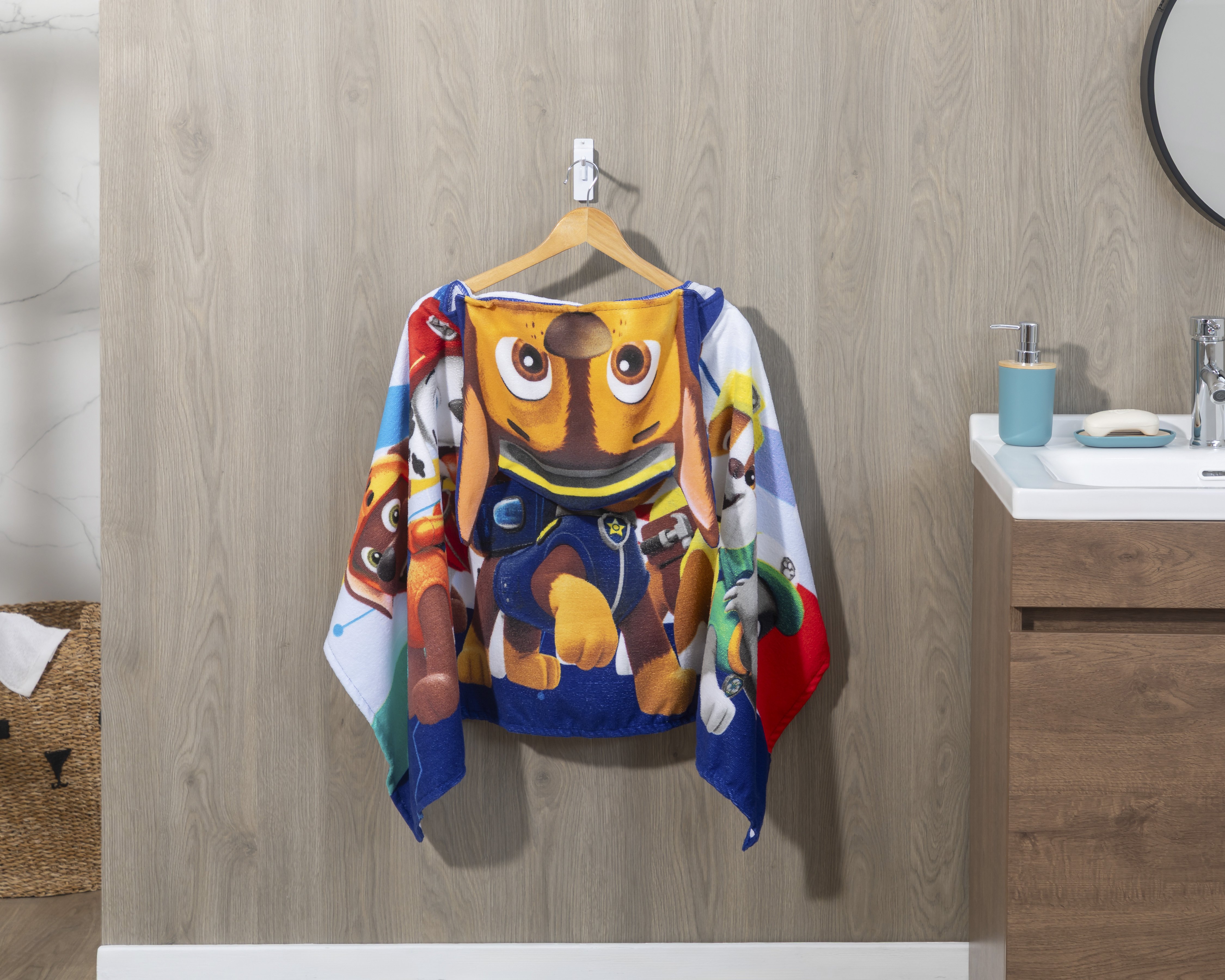 Foto 4 | Foto 4 | Toalla con Capucha para Niño Paw Patrol Estampada
