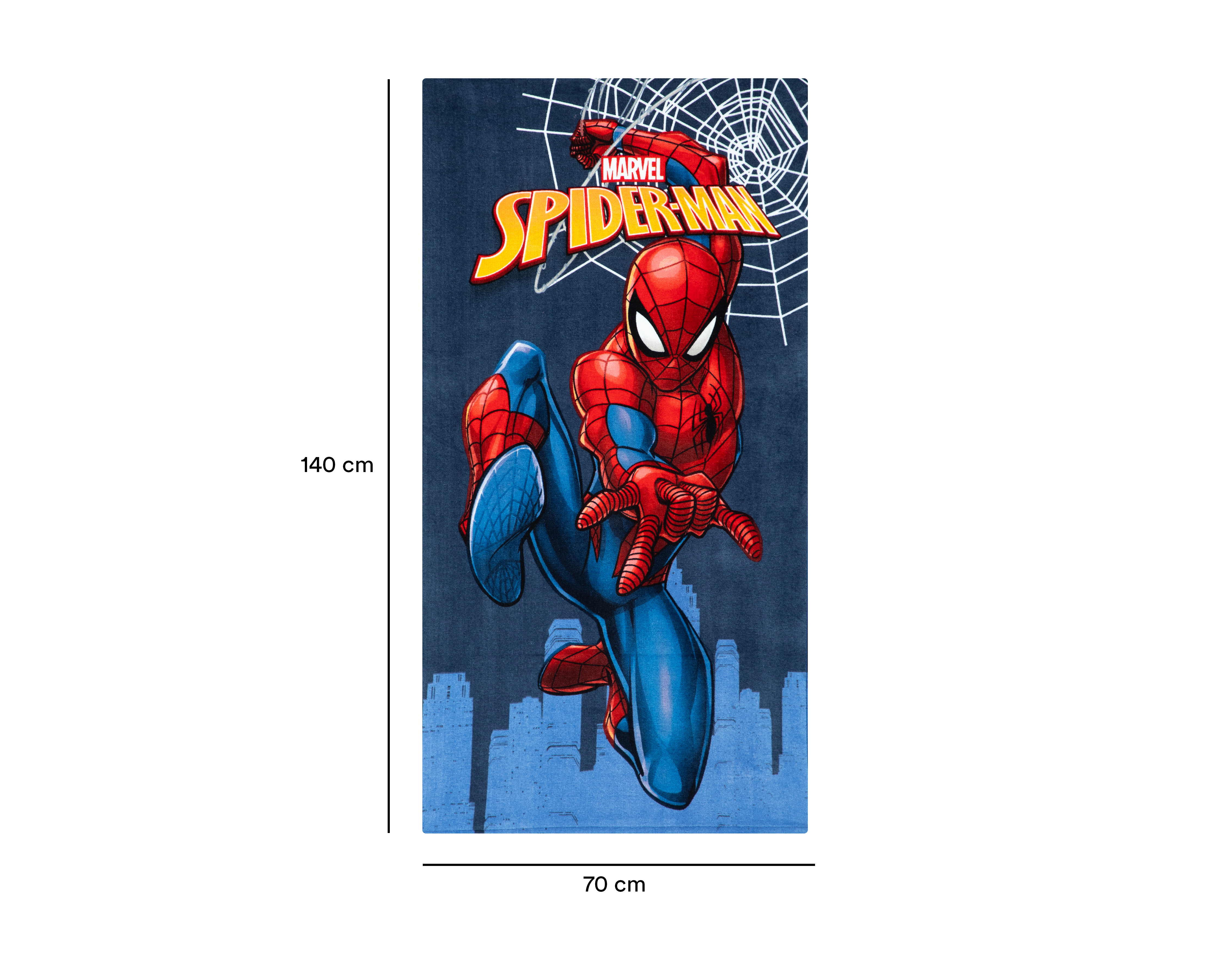 Foto 6 pulgar | Foto 5 | Toalla Disney Spider-Man Estampada