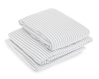 Foto 2 | Foto 2 | Sábana King Size con Fundas para Almohada Starhaus Oria Blanco 4 Piezas