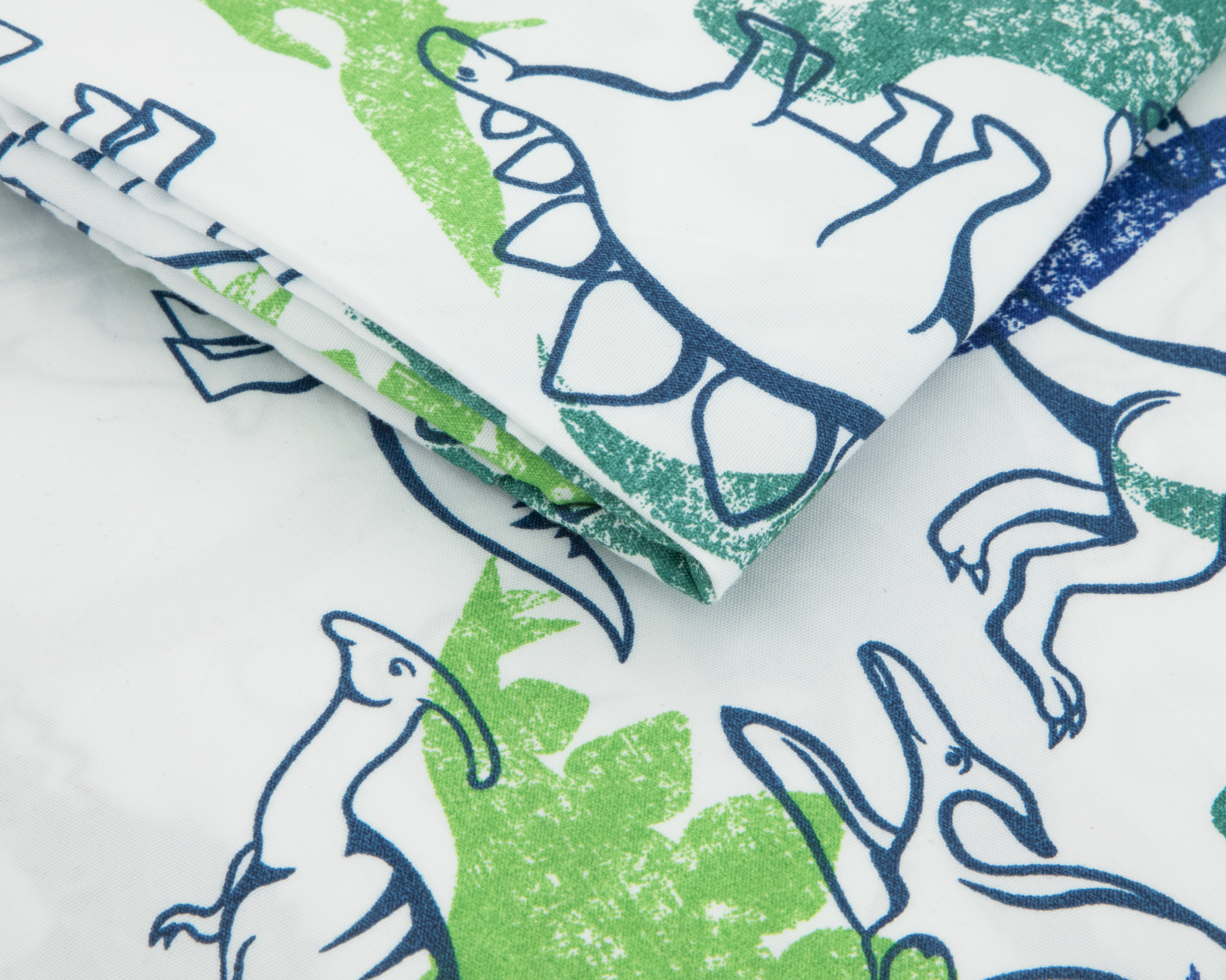 Foto 4 pulgar | Foto 3 | Sábana Individual con Funda para Almohada Starhaus Saurus Dinosaurios