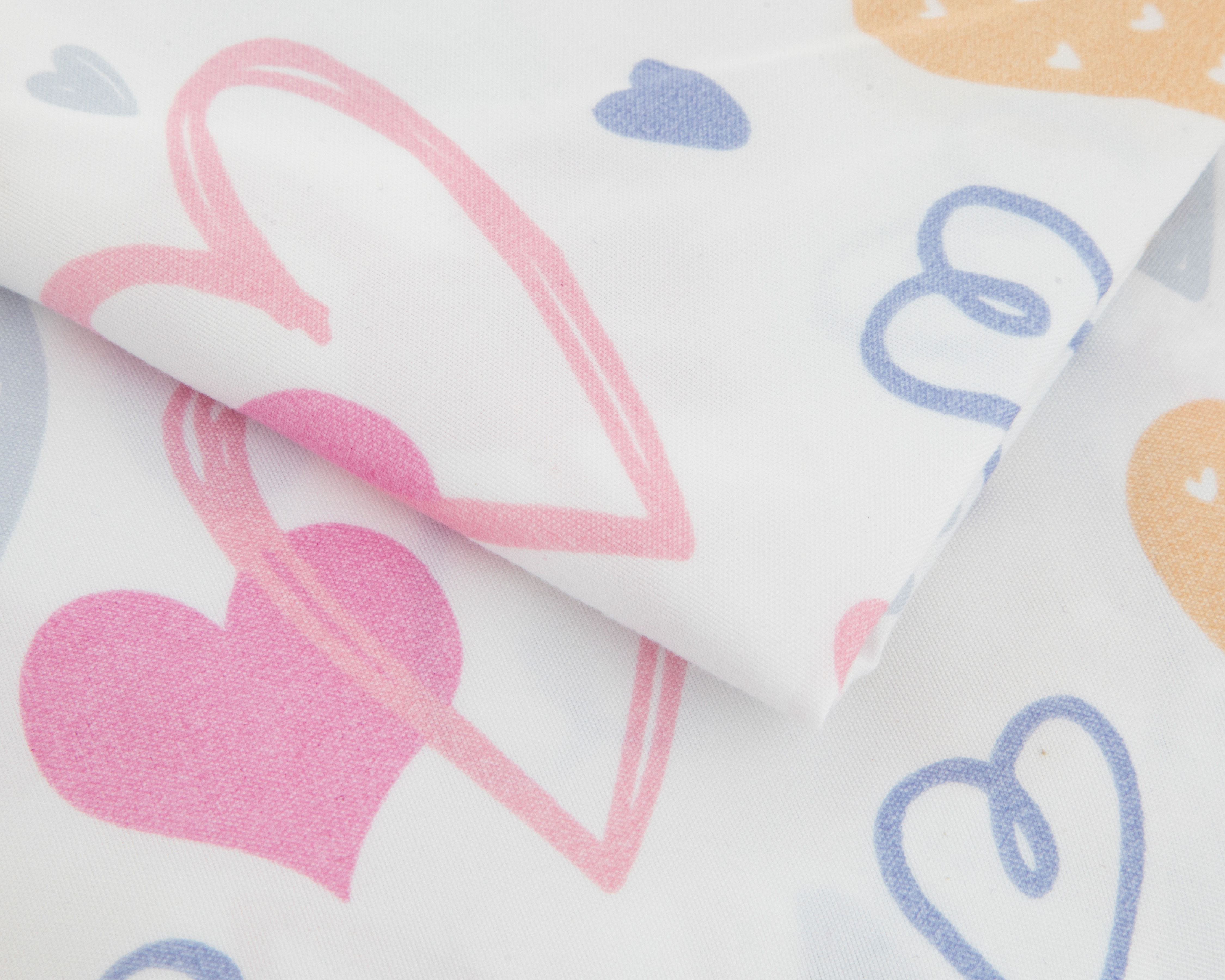 Foto 4 pulgar | Foto 3 | Sábana Individual con Funda para Almohada Starhaus Adorable Corazones 3 Piezas