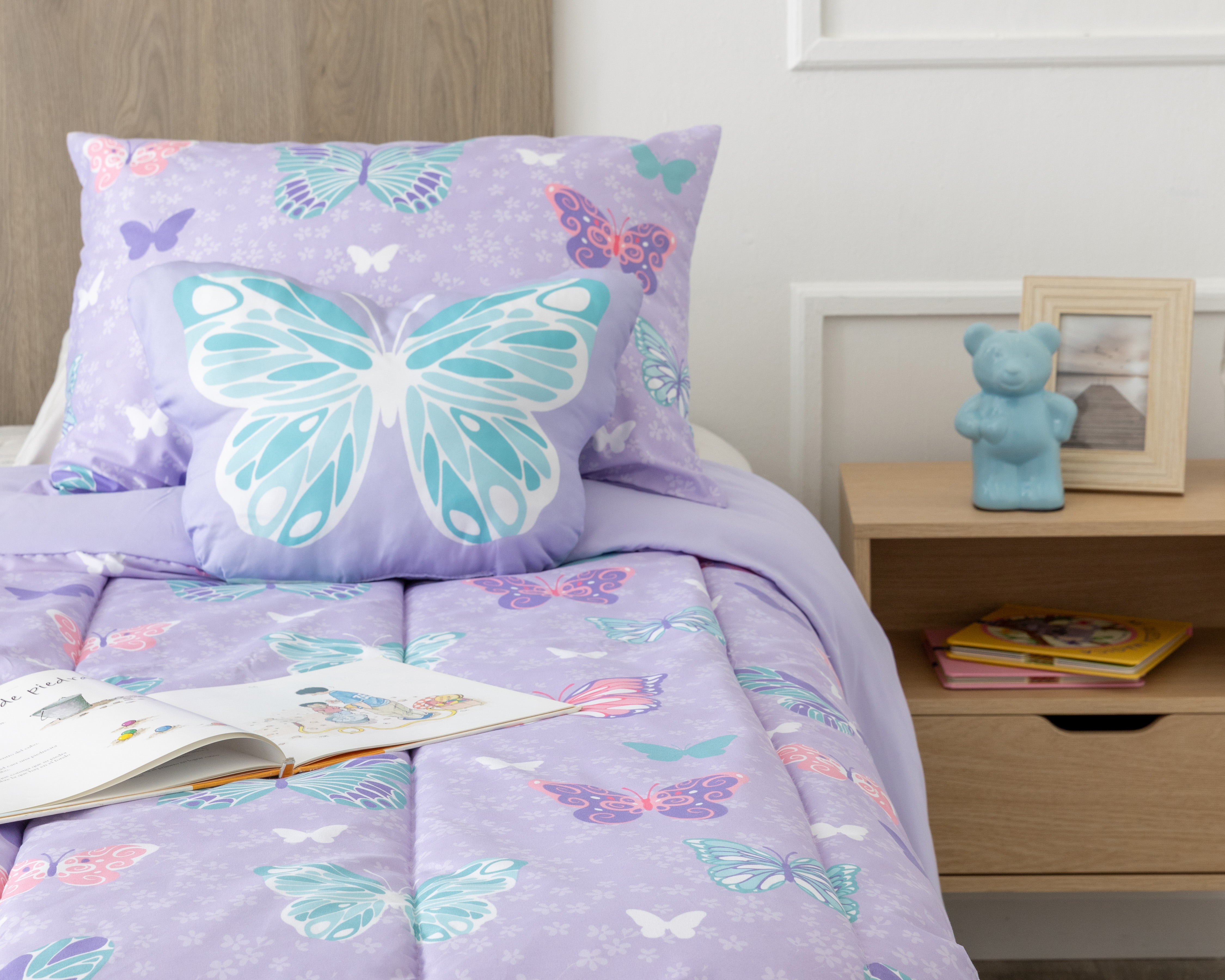 Edredón Individual con Funda para Almohada y Almohada Starhaus Daydream Multicolor 3 Piezas