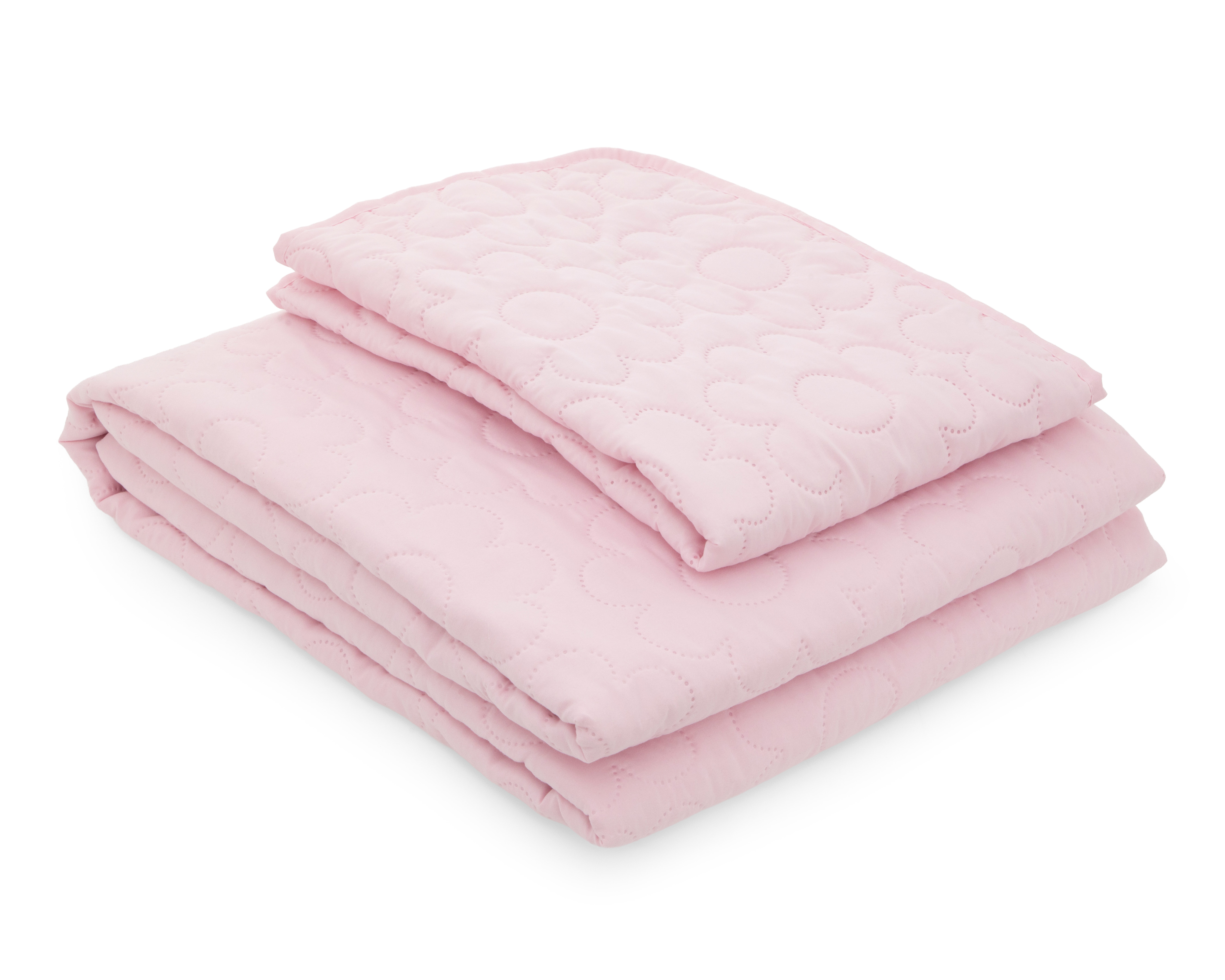 Foto 2 | Foto 2 | Colcha Individual con Funda para Almohada Starhaus Bluma Rosa 2 Piezas