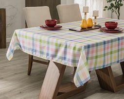 Mantel para Mesa Multicolor Starhaus Avellana 140 x 180 cm
